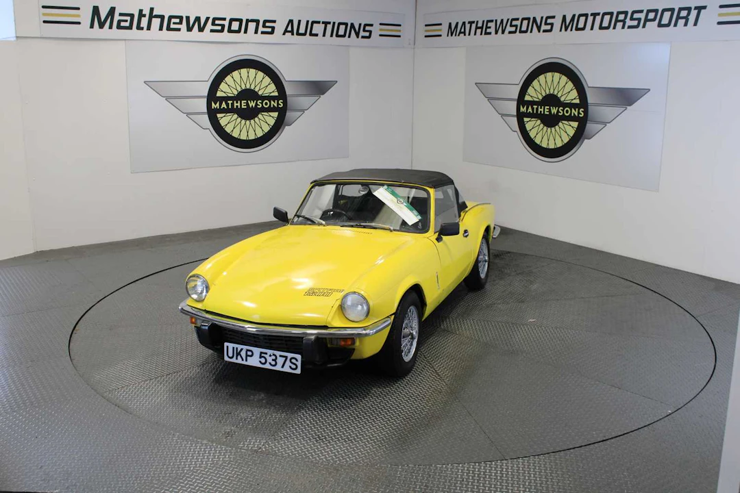 1977 TRIUMPH SPITFIRE 1500
