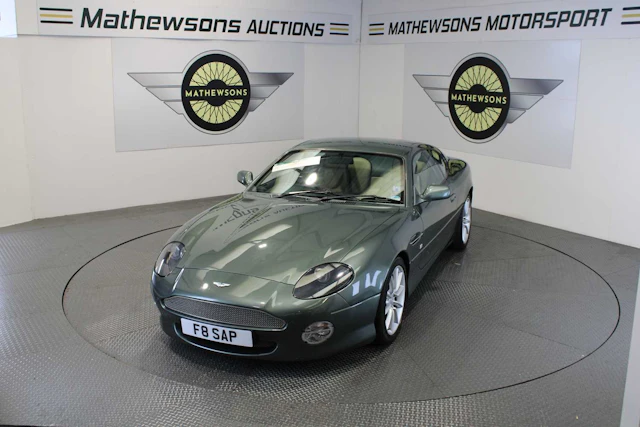 2001 ASTON MARTIN DB7 VANTAGE AUTO