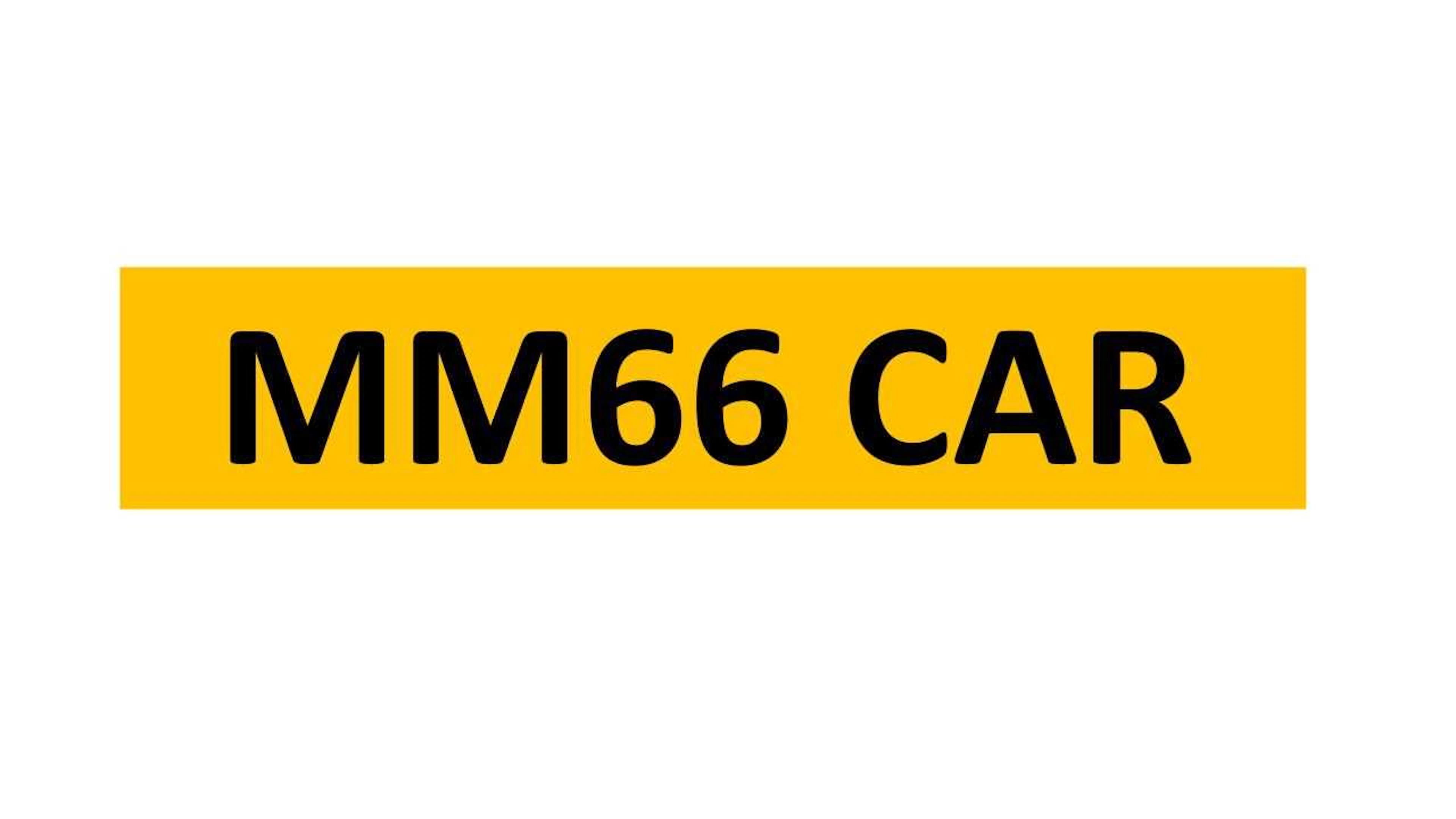 REGISTRATION ON RETENTION - MM66 CAR