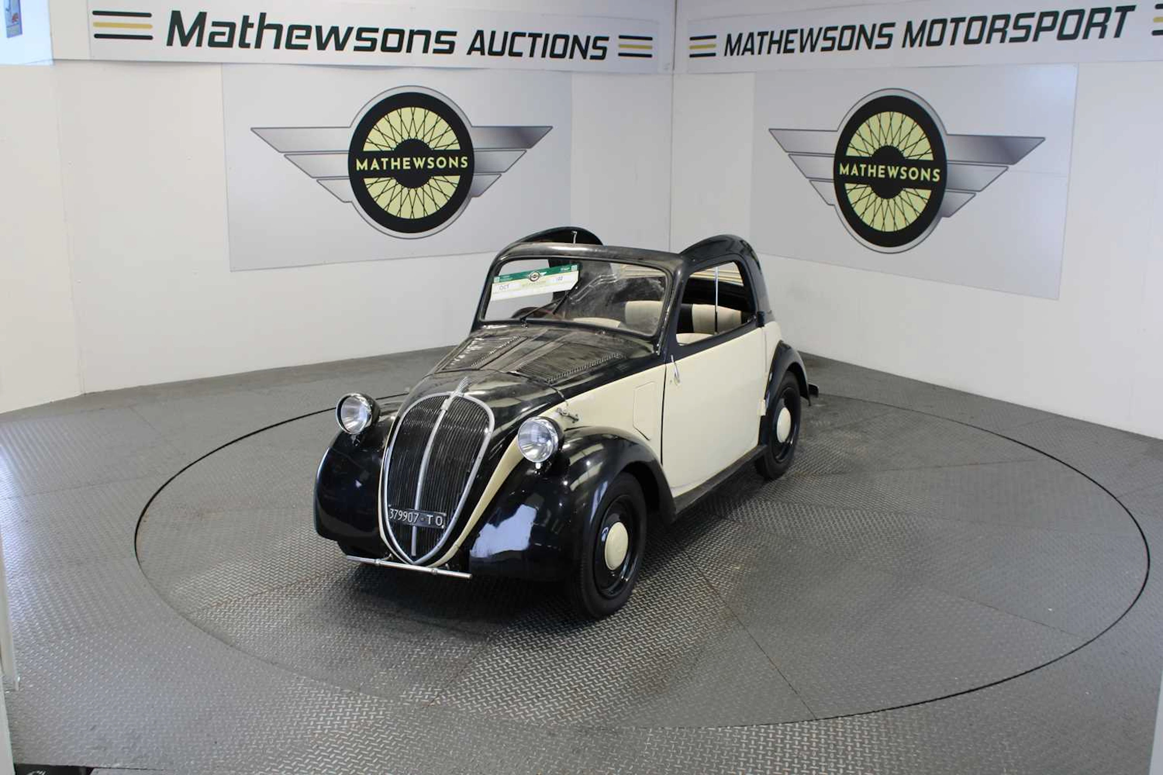 1936 FIAT TOPOLINO - ALL PROCEEDS TO CHARITY