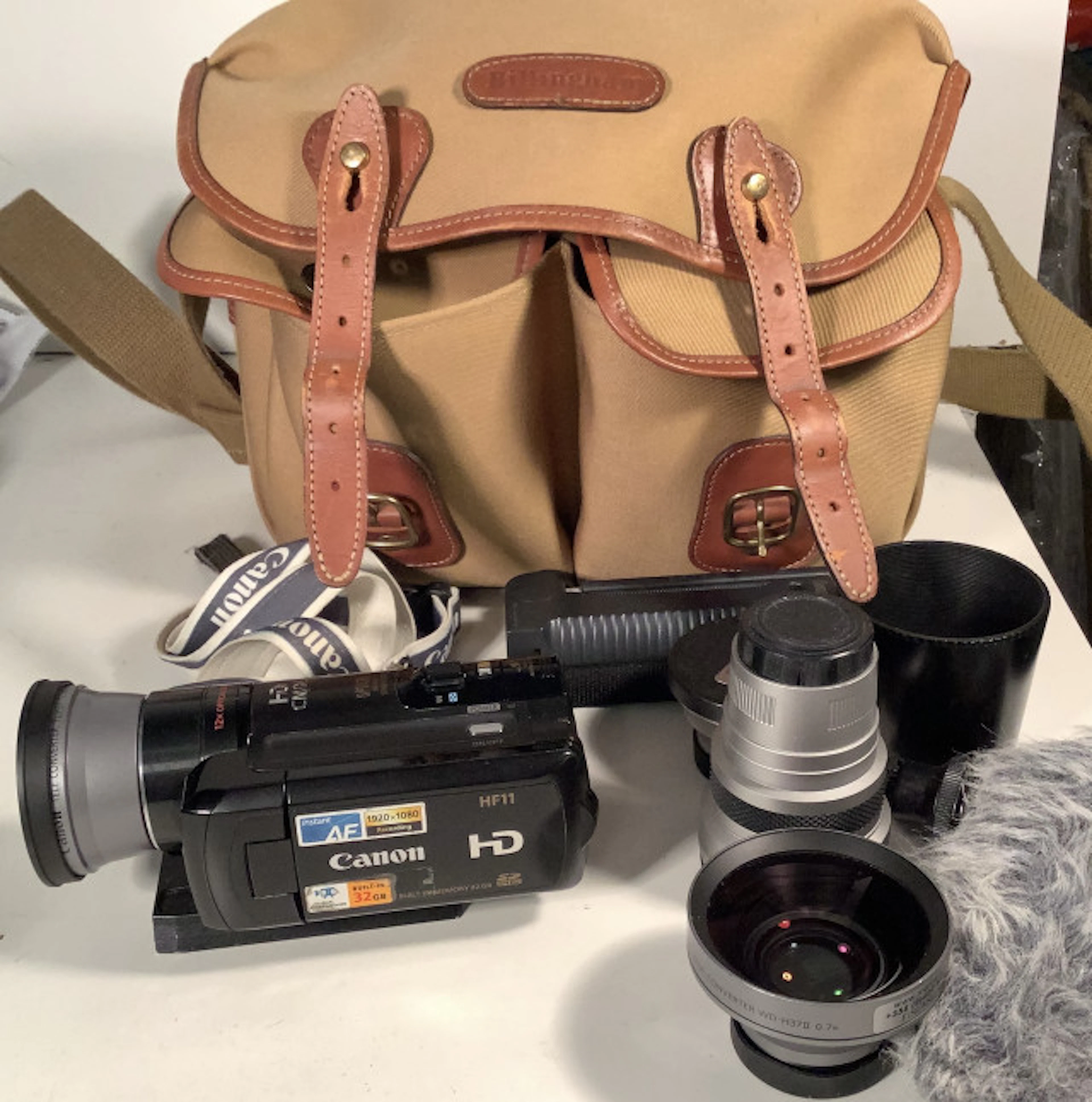 44 - Canon vixia HF 11 videokamera, 32 gb sisäänrakennettu muisti