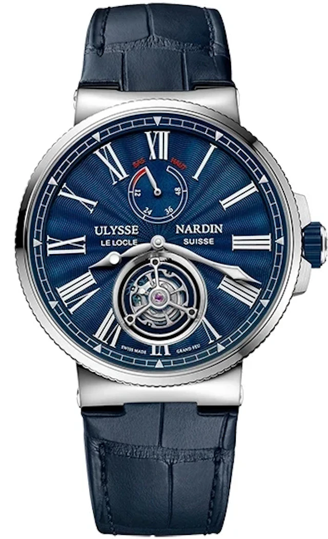 Ulysse Nardin Marine Tourbillon Stainless steel Men's Watch