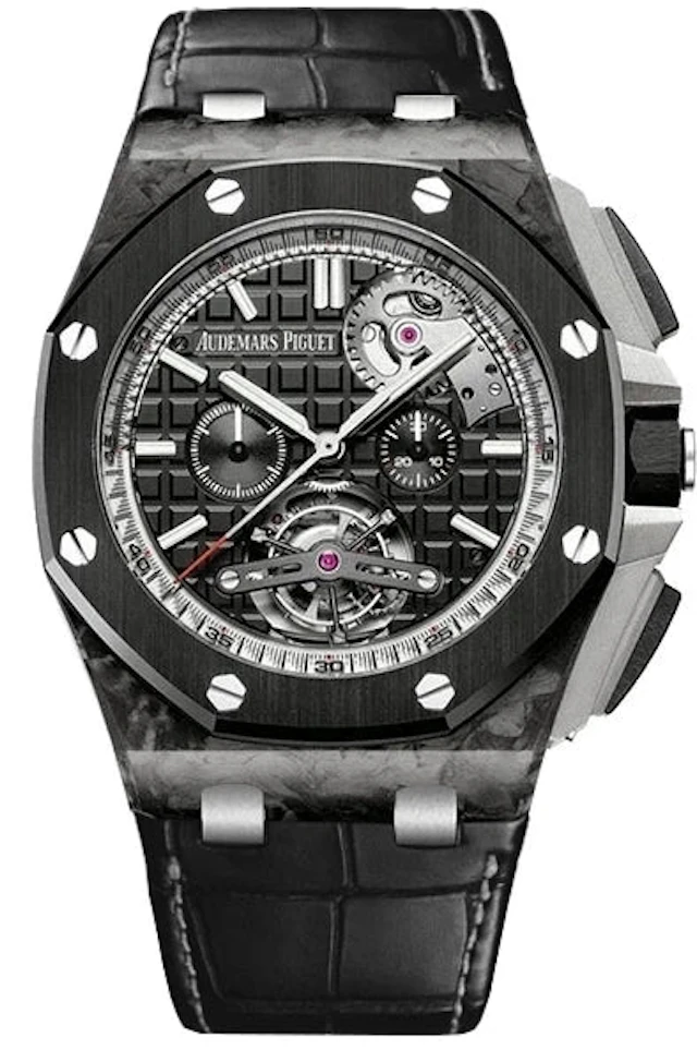 Audemars Piguet Royal Oak Offshore Tourbillon Chronograph Titanium Men's Watch