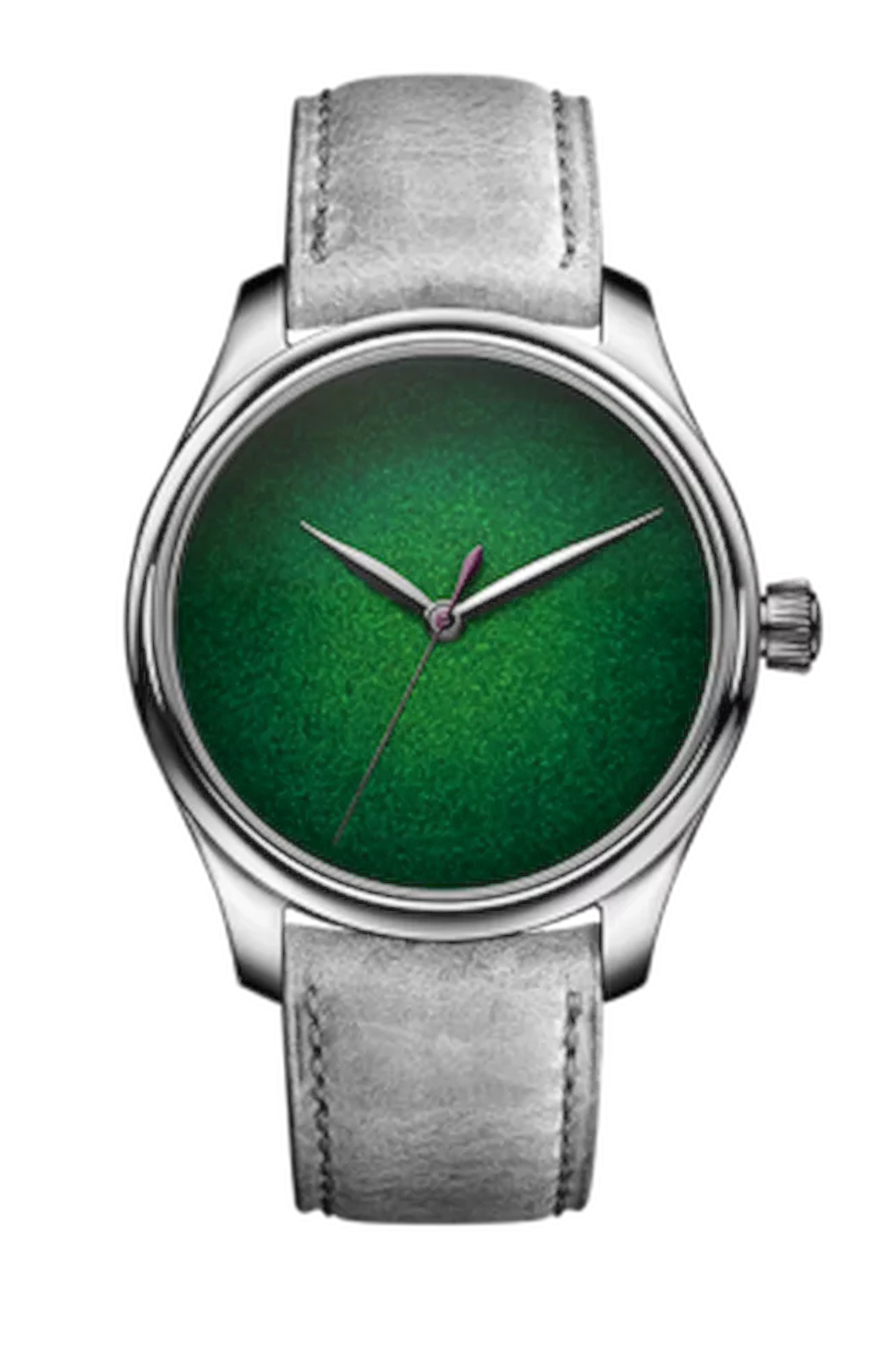 H. Moser & Cie. Endeavour Centre Seconds Concept Lime Green Stainless