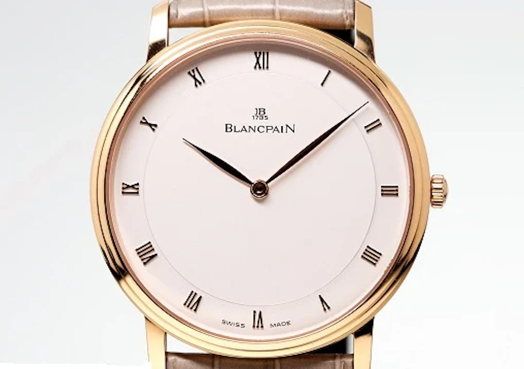 Blancpain Villeret Ultra-Slim 18K Rose Gold Men`s Watch
