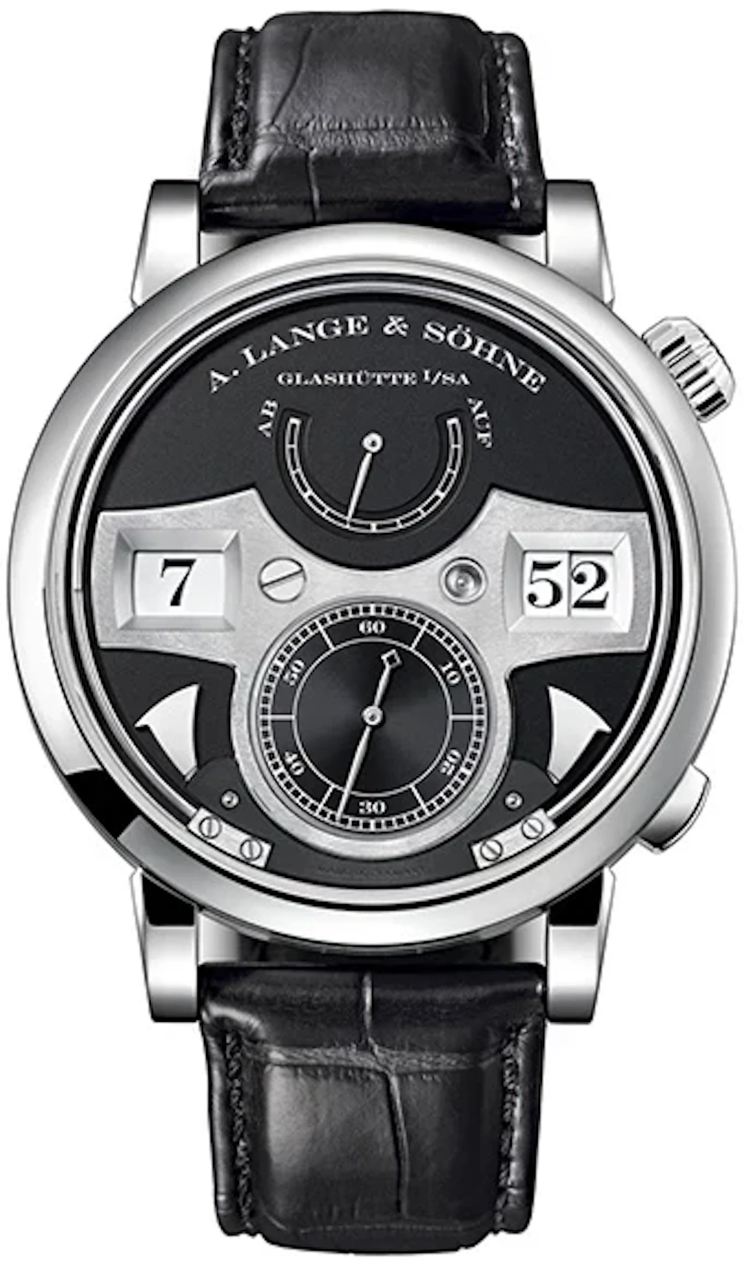 A. Lange & Sohne Lange Zeitwerk Striking Time 18K White Gold Men's Watch