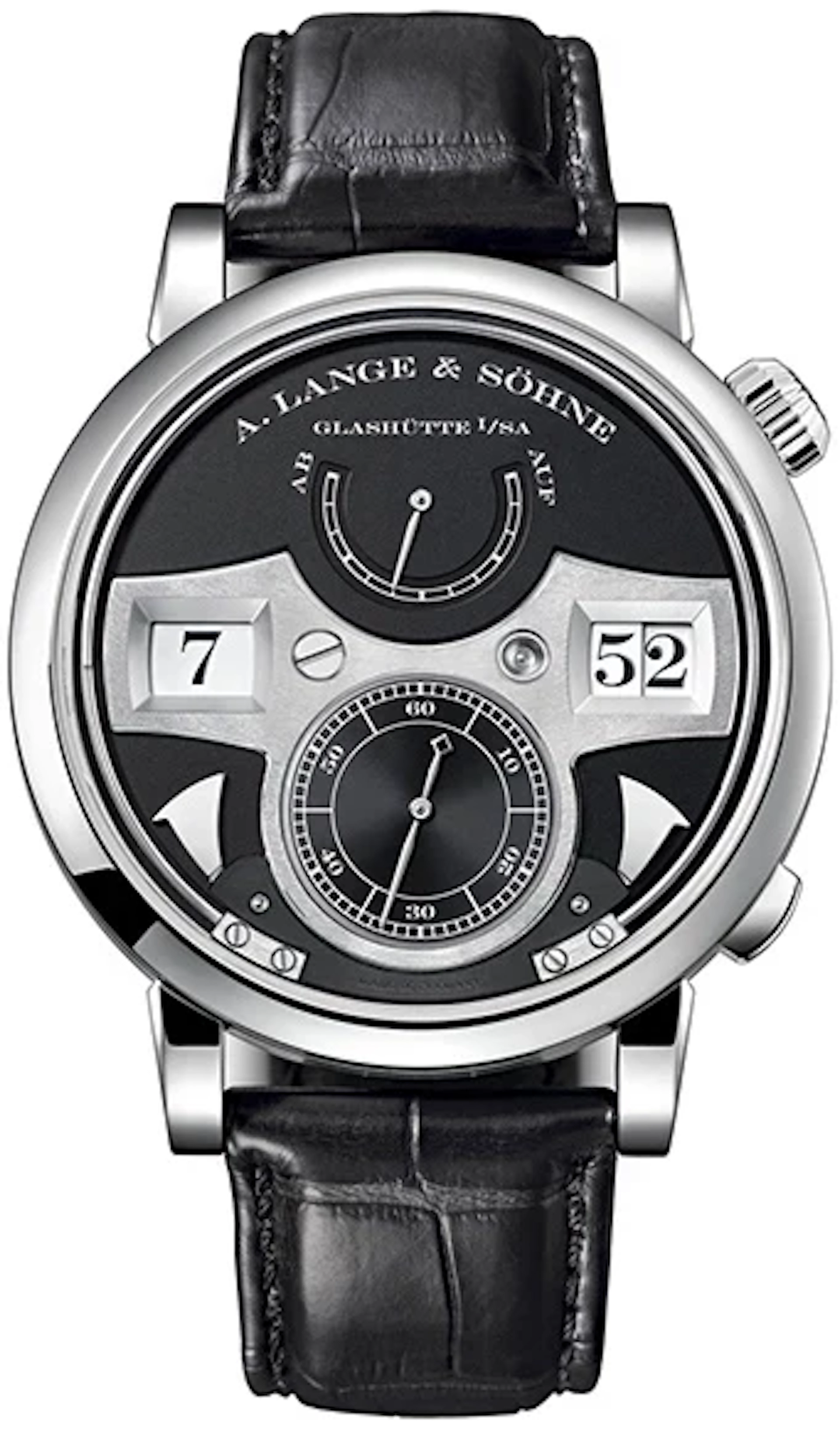 A. Lange & Sohne Lange Zeitwerk Striking Time 18K White Gold Men's Watch