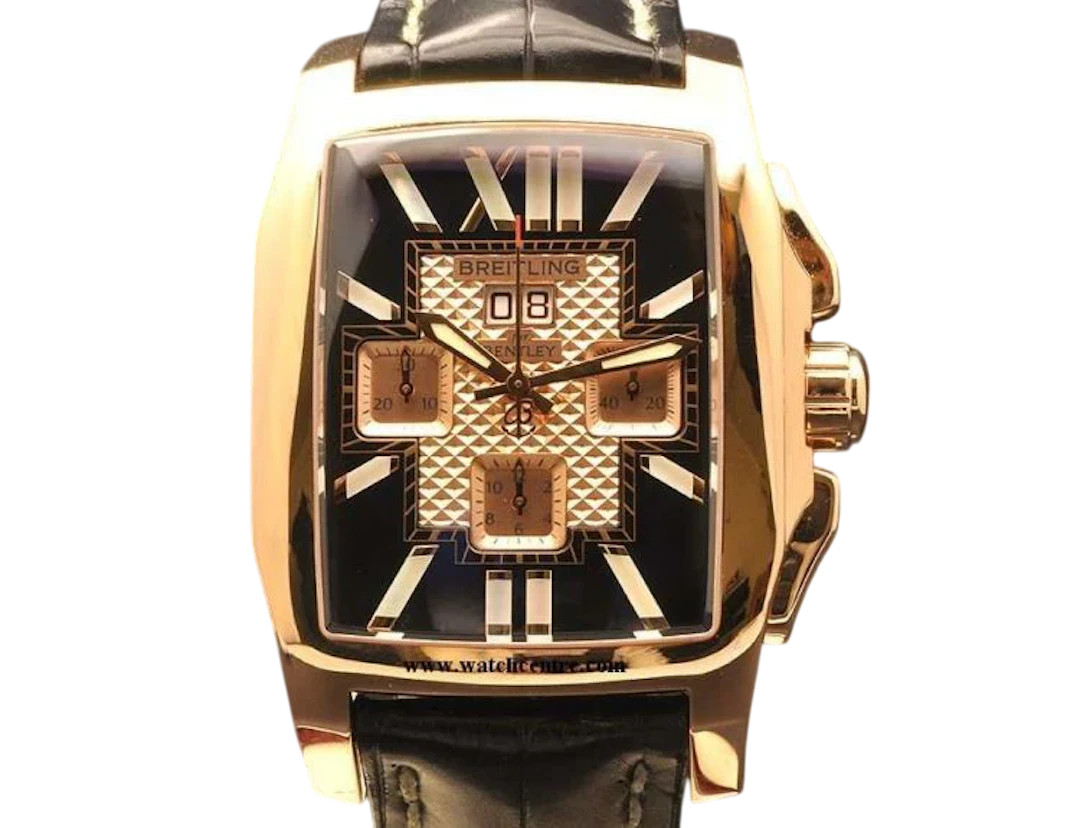 Breitling For Bentley Flying B Chronograph 18K Rose Gold Men's Watch