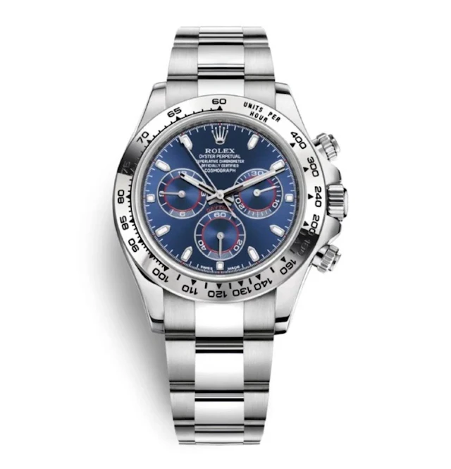 Rolex Rolex Cosmograph Daytona 18K White Gold Men's Watch