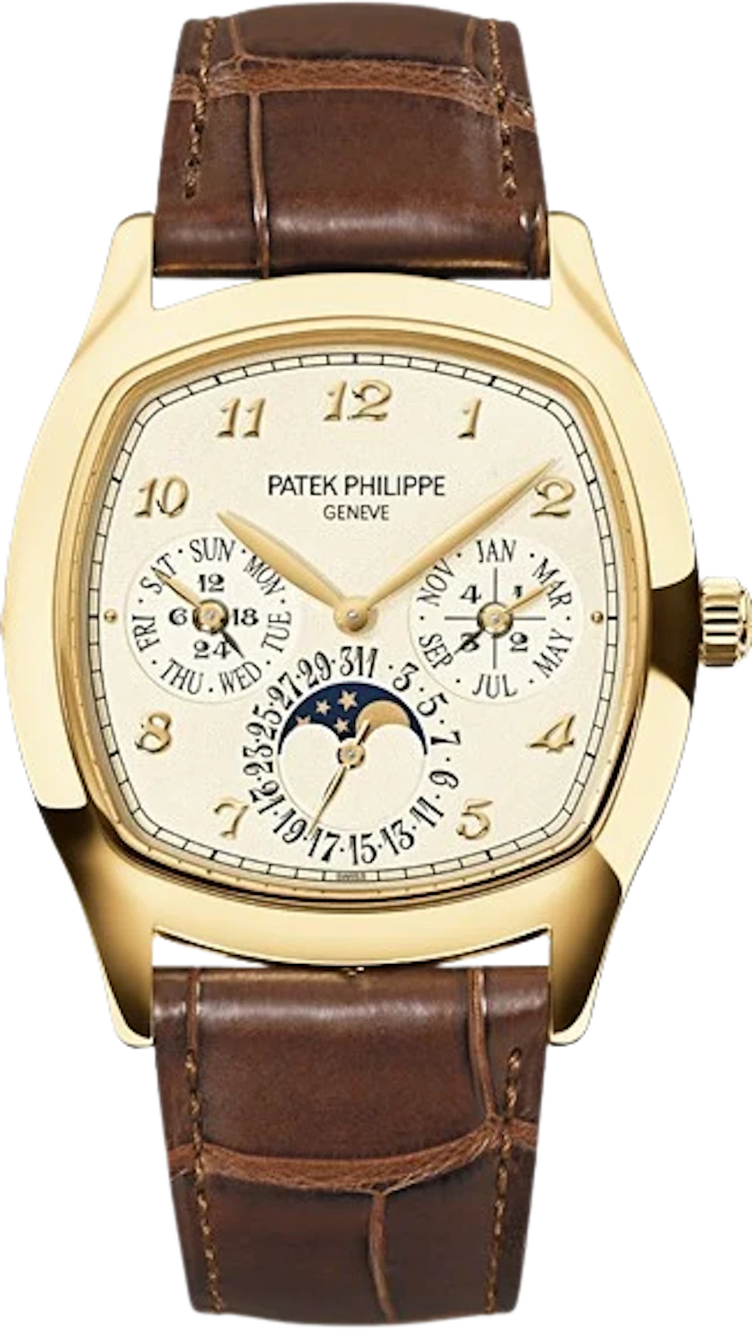 Patek Philippe Perpetual Calendar 18K Yellow Gold Men’s Watch