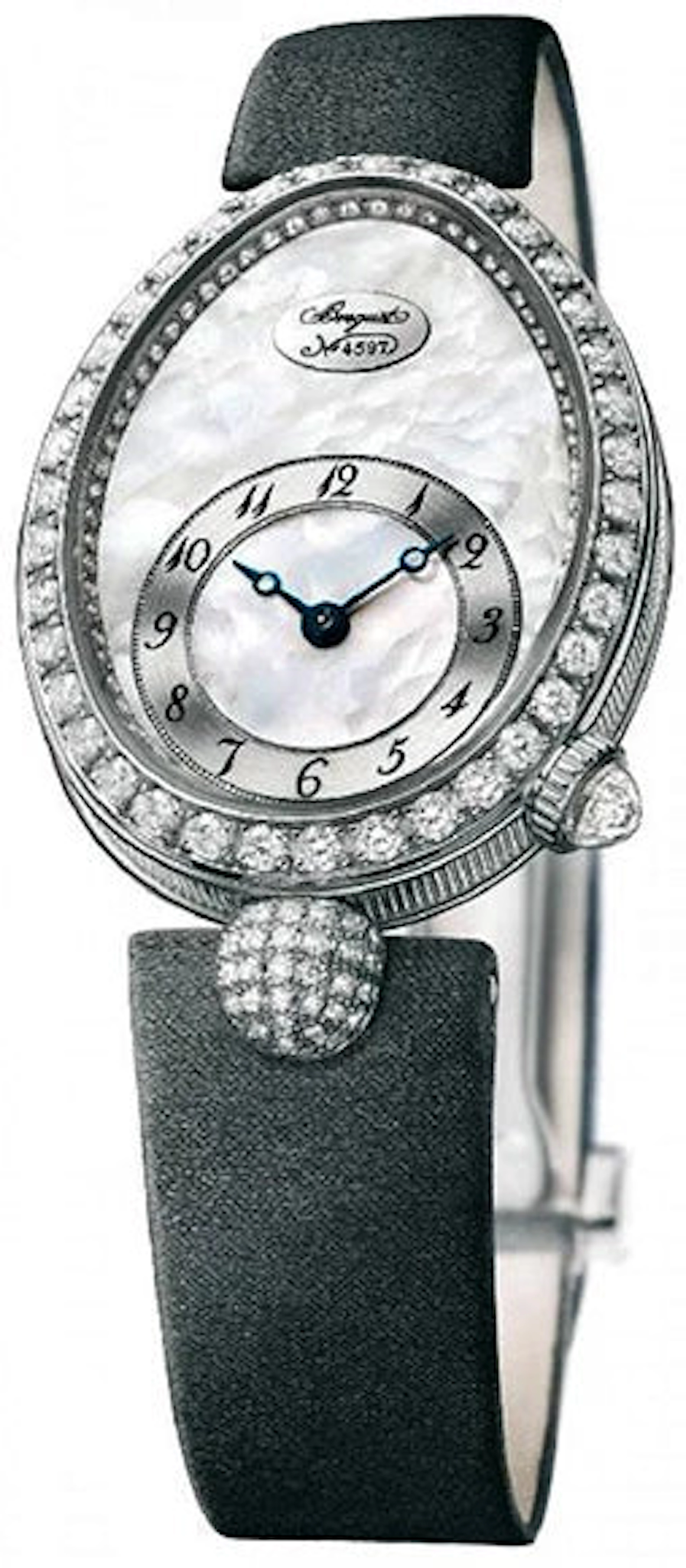 Breguet Reine de Naples 18k White Gold Ladies Watch