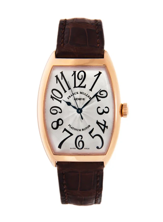 Franck Muller Cintrée Curvex Classic 18K Rose Gold Men`s Watch