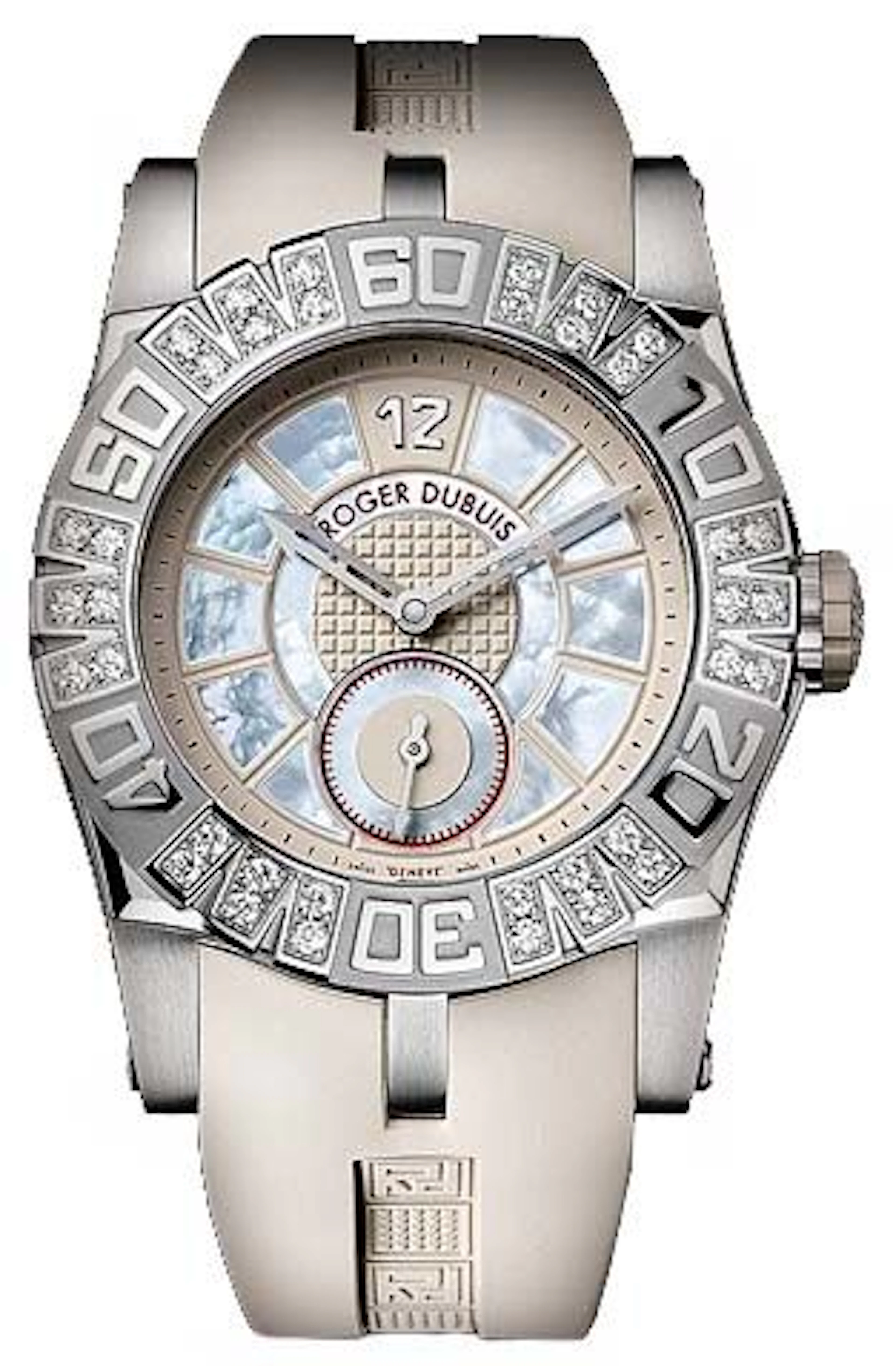 Roger Dubuis Easy Diver Jewellery Stainless Steel & Diamonds Lady's Watch
