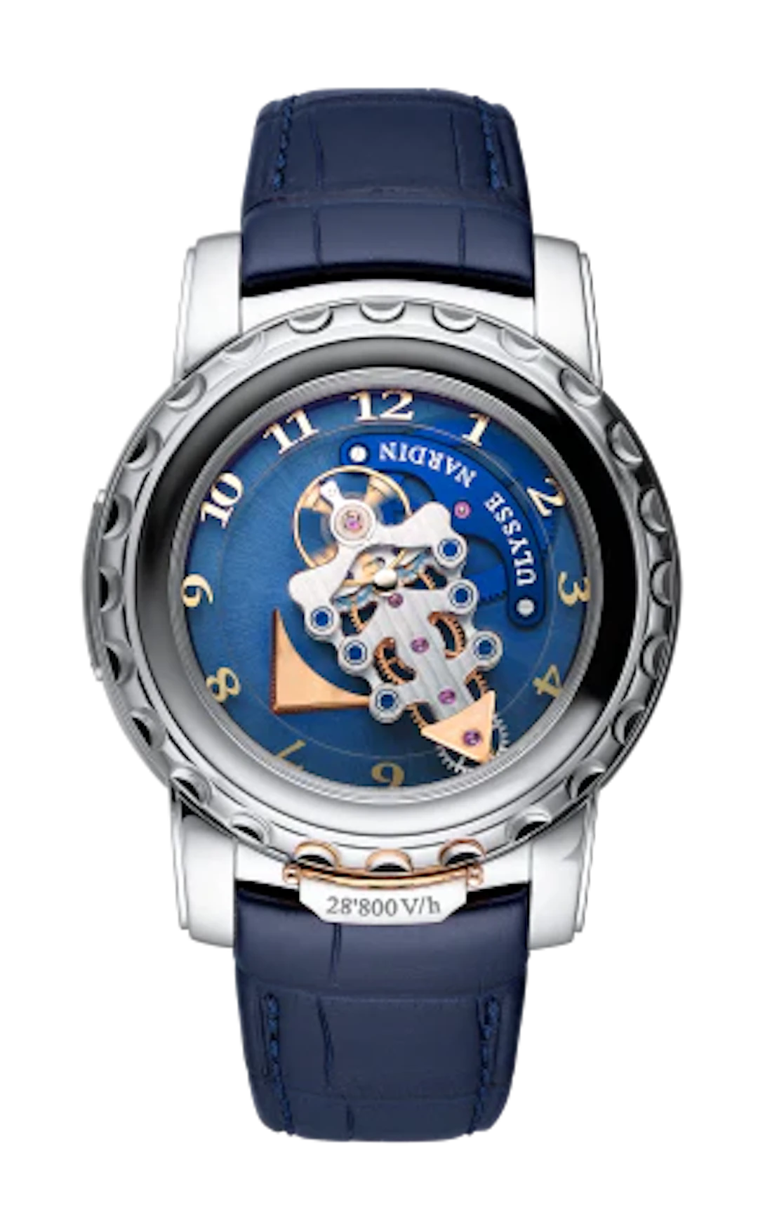 Ulysse Nardin Freak 28`800 18K White Gold Men's Watch