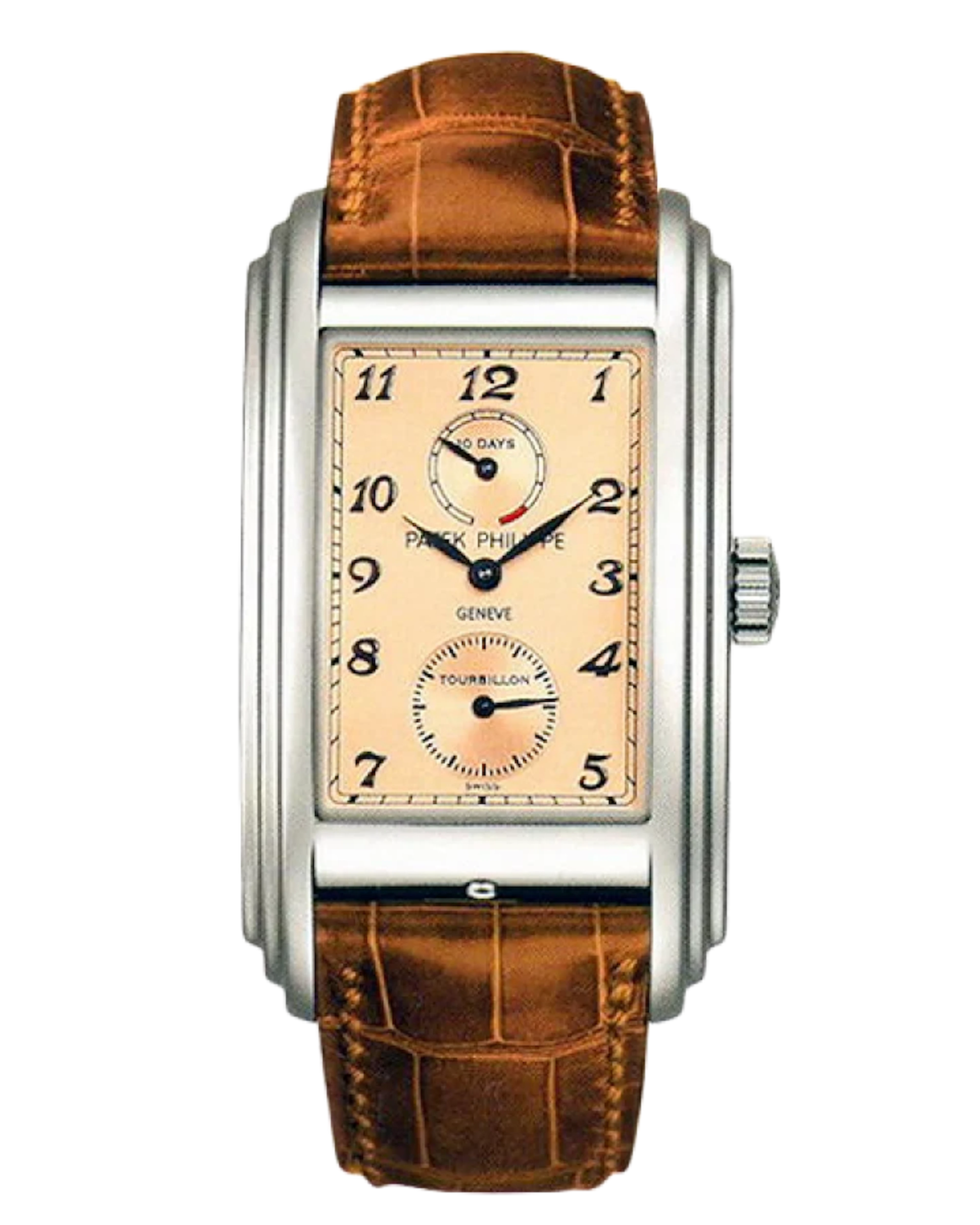 Patek Philippe Grand Complications 10 Day Tourbillon Platinum Men's Watch