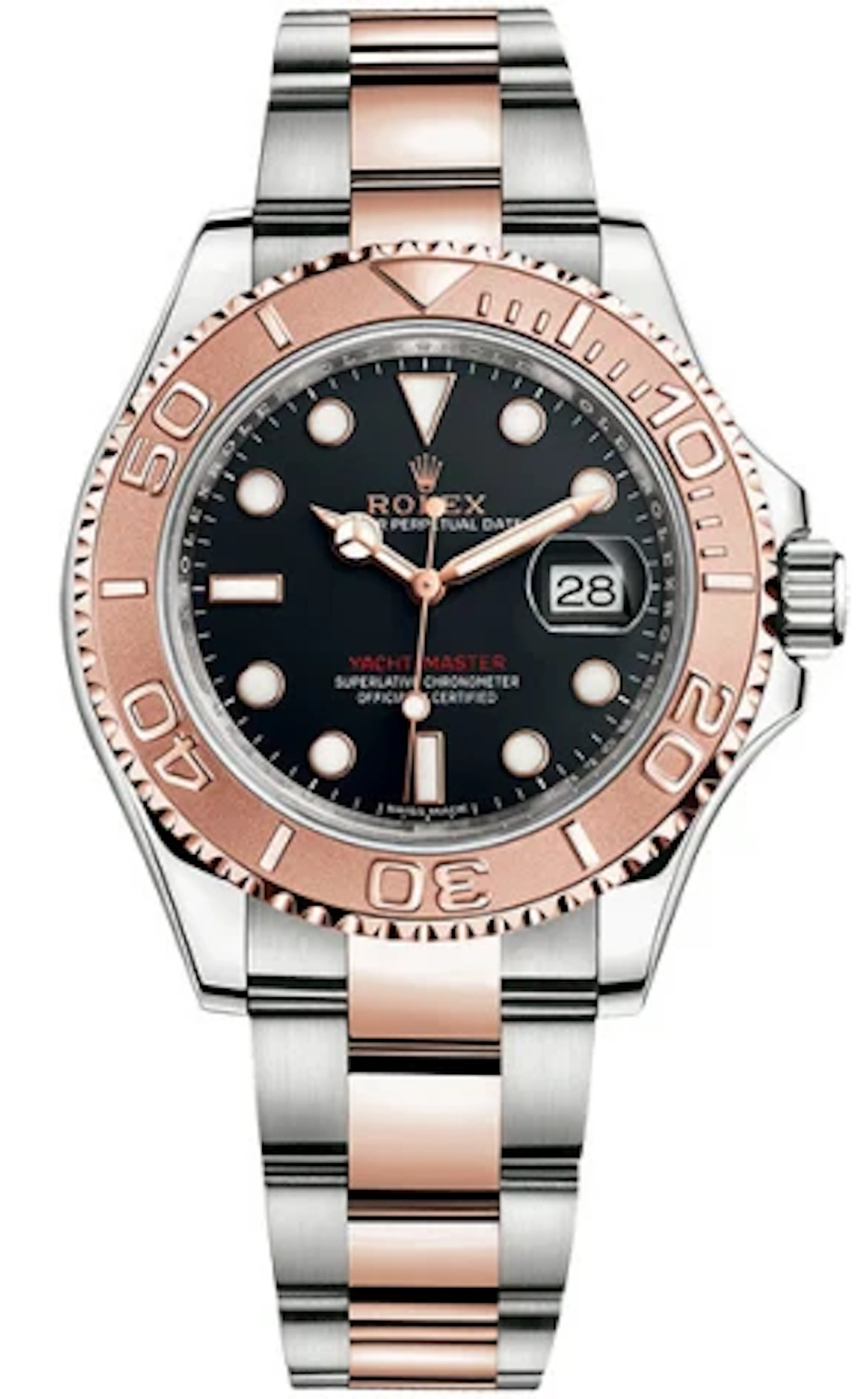 Rolex Yacht-Macter Stainless steel & Red Gold Men's Watch