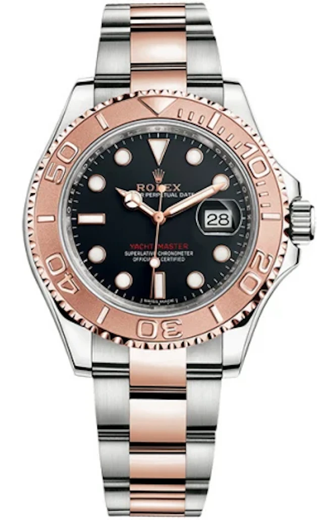 Rolex Yacht-Macter Stainless steel & Red Gold Men's Watch