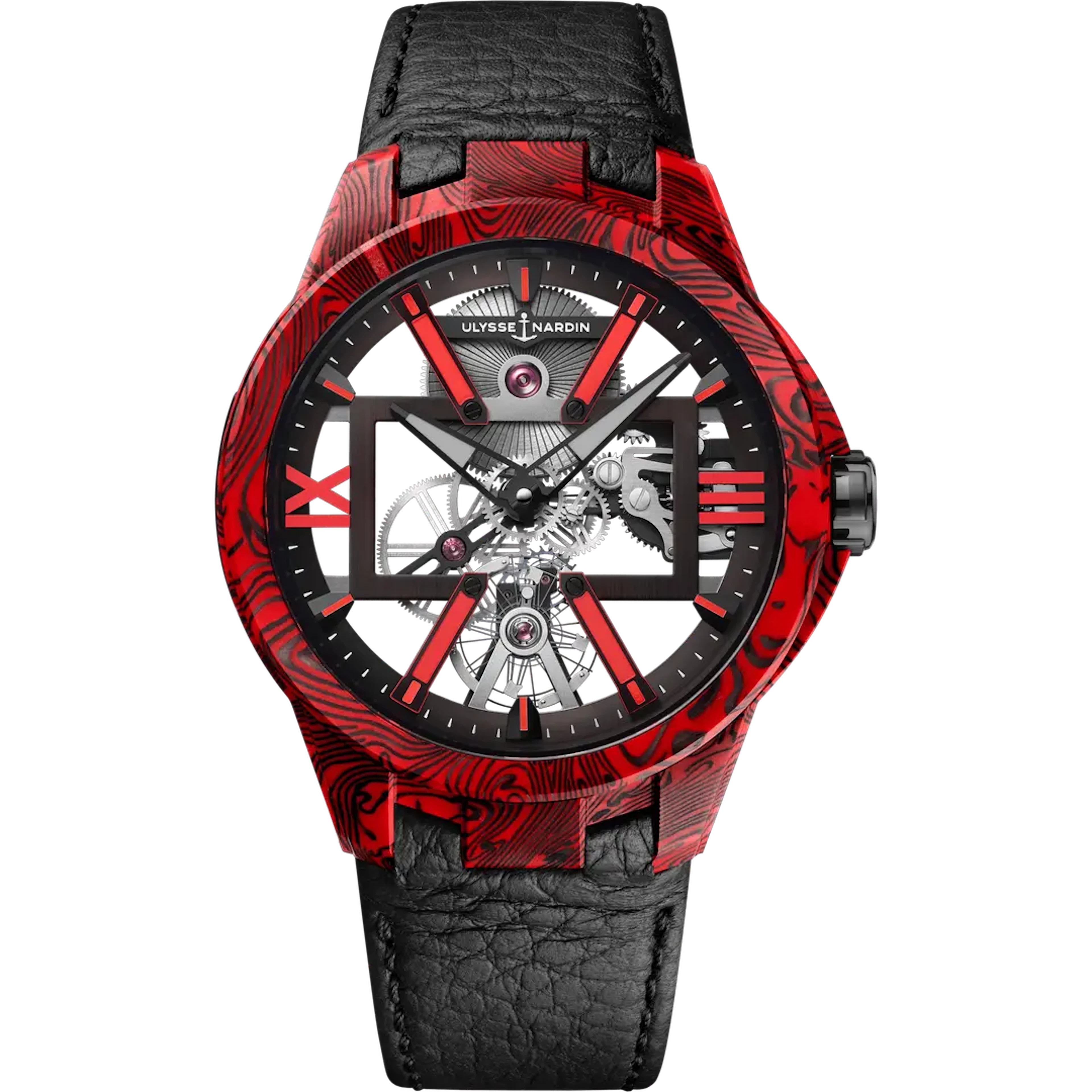 Ulysse Nardin Blast Skeleton X Magma Carbon Fiber Men's Watch