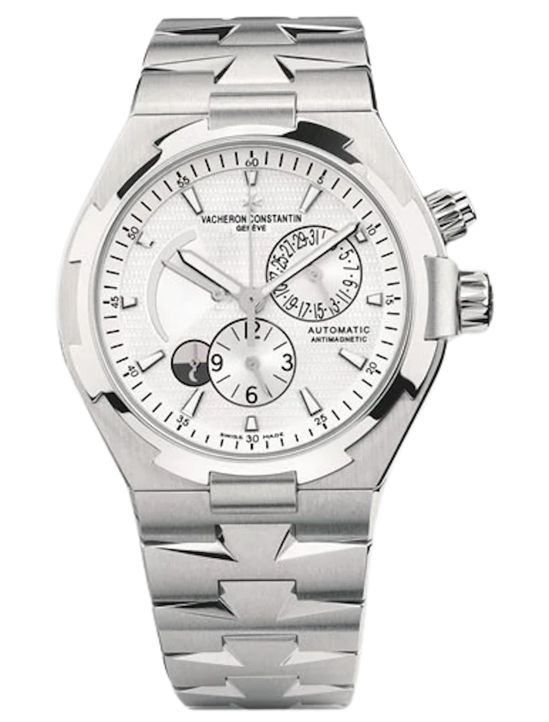 Vacheron Constantin Overseas Dual Time Stainless Steel Men’s Watch