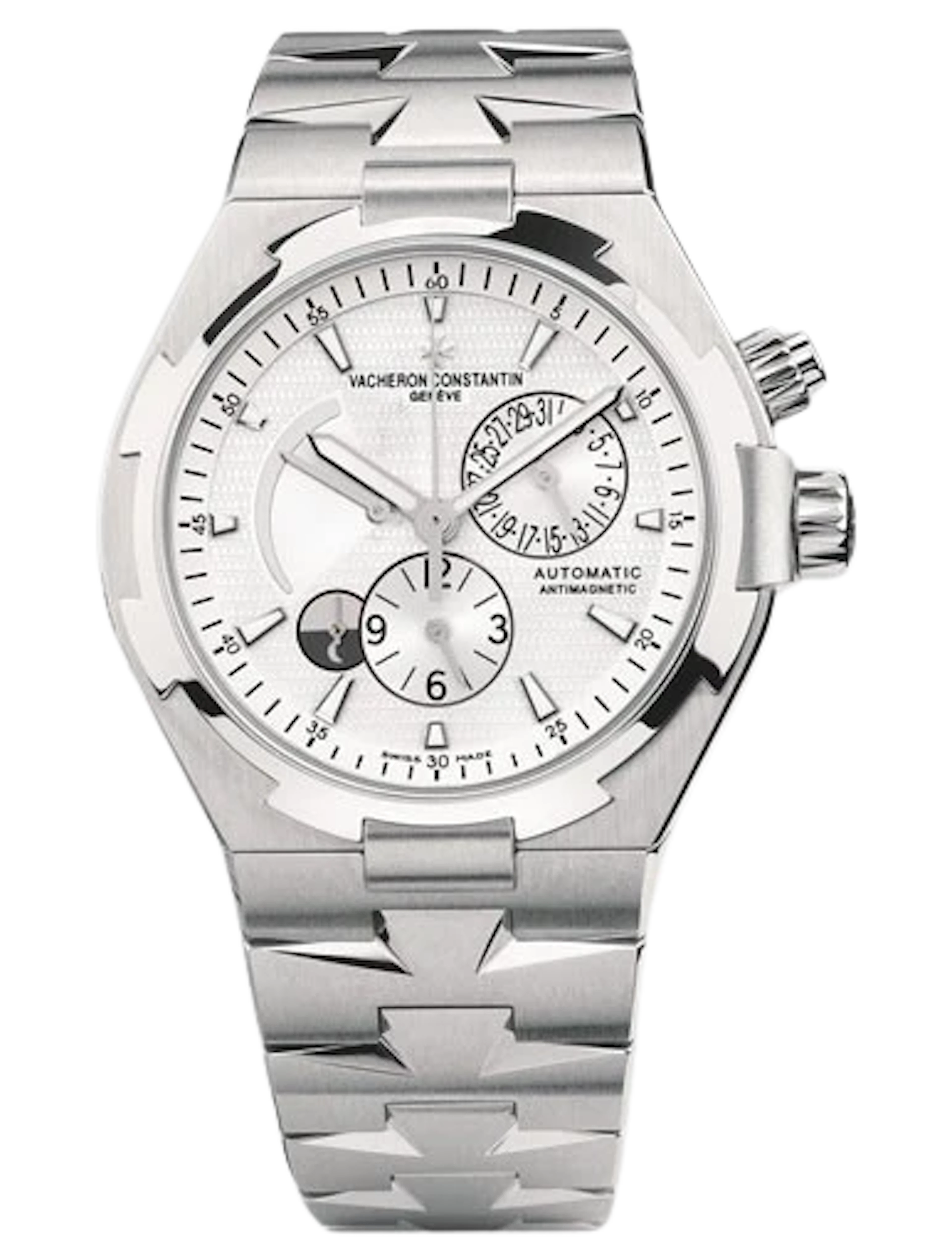 Vacheron Constantin Overseas Dual Time Stainless Steel Men’s Watch