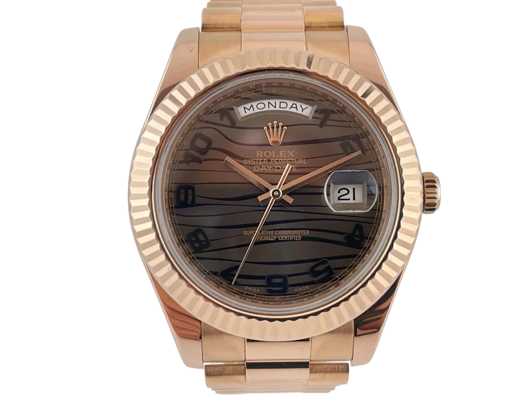 Rolex Day-Date 18K Rose Gold Men's Watch