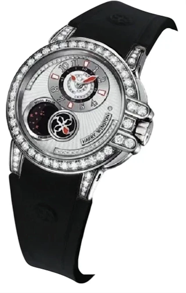 Harry Winston Ocean Zalium & Diamonds Lady's Watch
