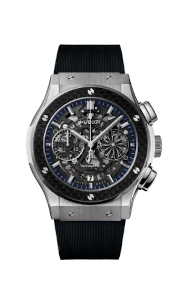 Hublot Classic Fusion Mykonos Titanium & Rubber Men's Watch
