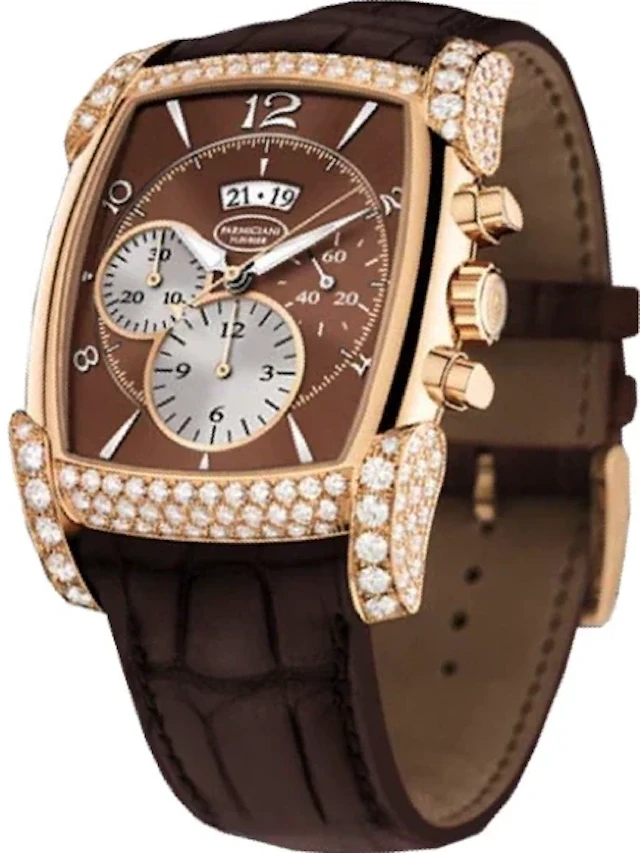 Parmigiani Fleurier Kalpa Chronograph Kalpagraph 18K Rose Gold & Diamonds