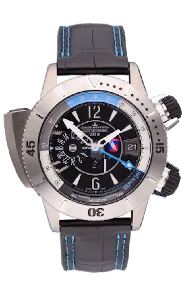 Jaeger-LeCoultre Master Compressor Diving Pro Geographic Titanium Men's Watch