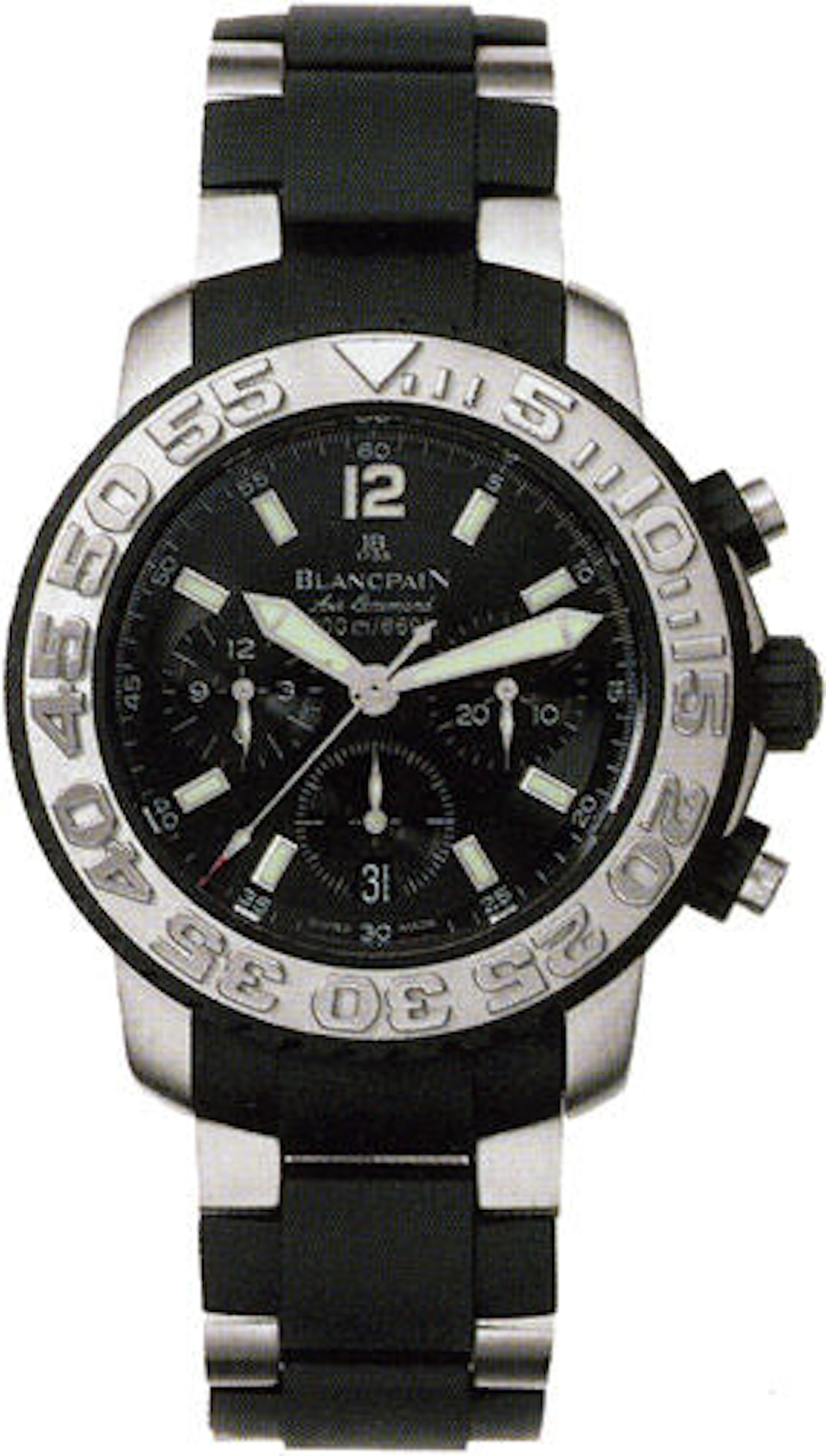 Blancpain Specialties Air Command Flyback Chronograph Stainless Steel