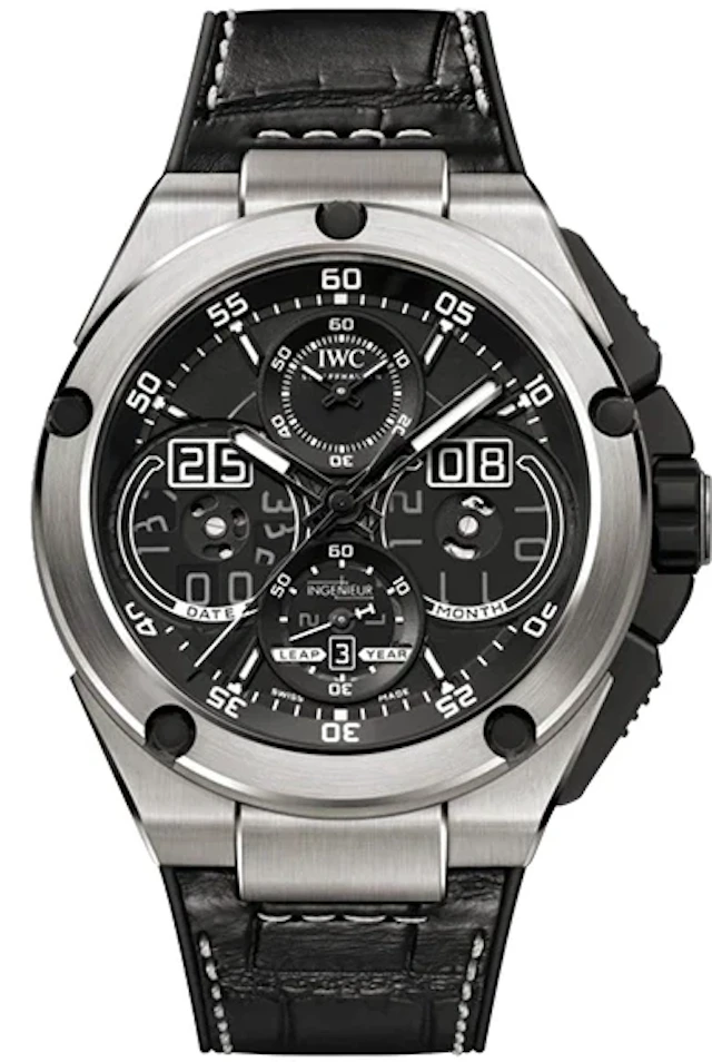 IWC Ingenieur Perpetual Calendar Digital Date-Month Titanium Men’s Watch