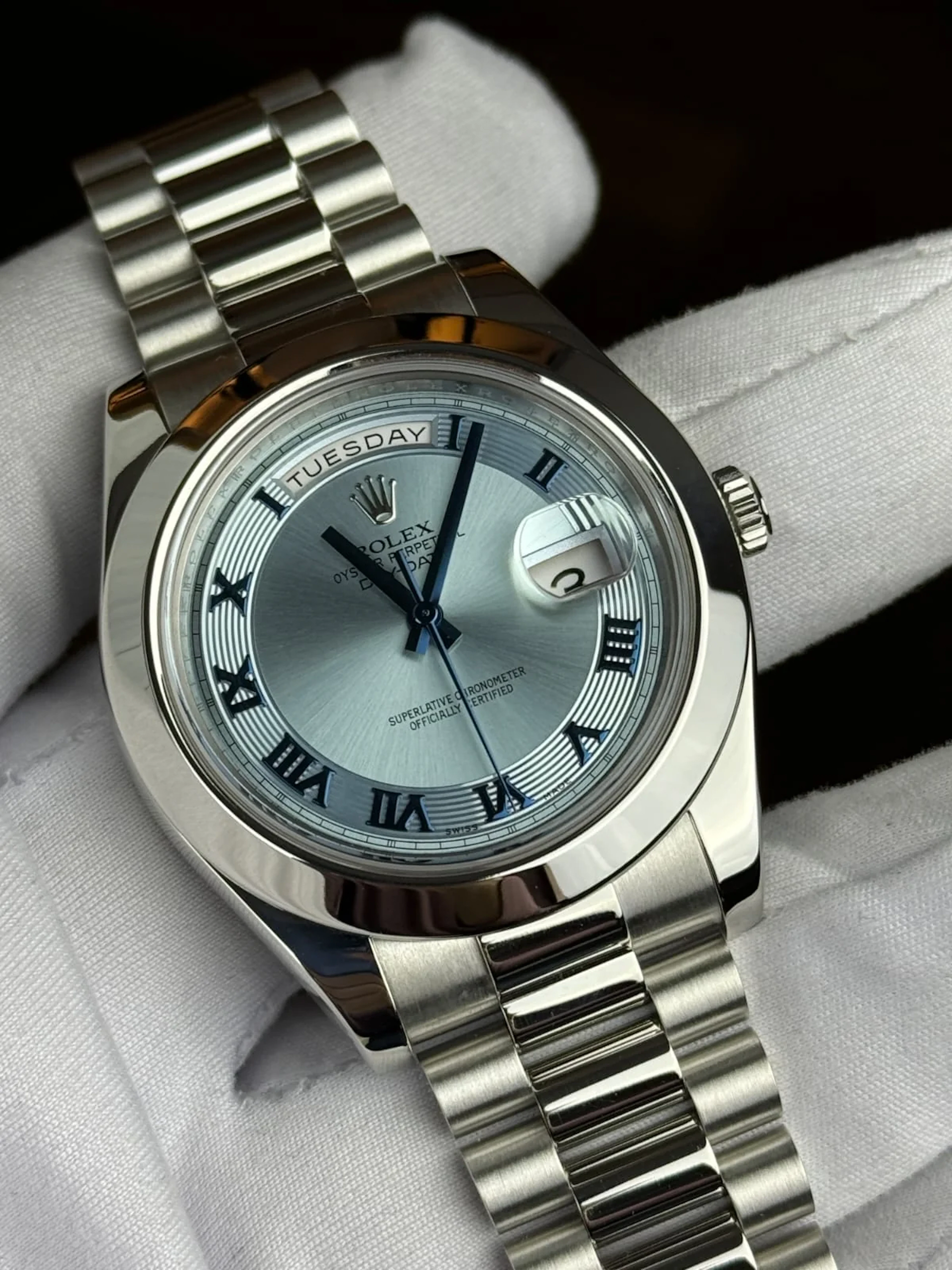 Rolex Day-Date Platinum Men's Watch