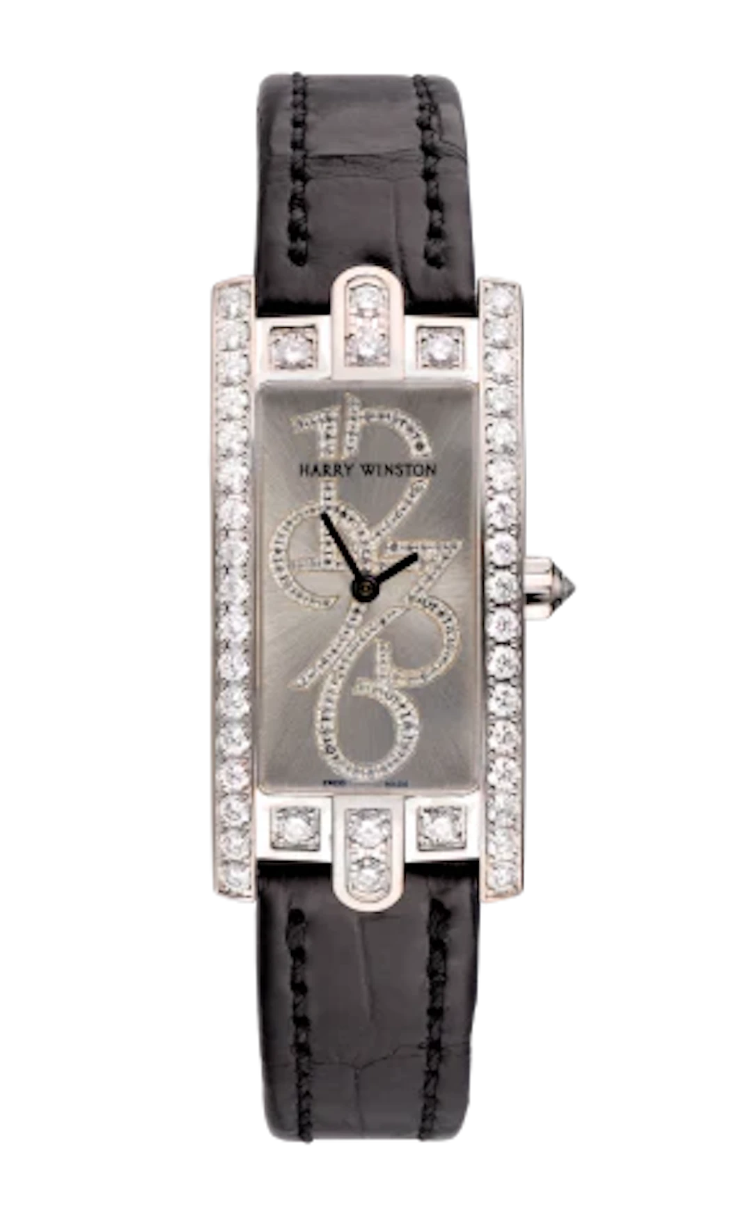 Harry Winston Avenue 18K White Gold & Diamonds Ladies Watch