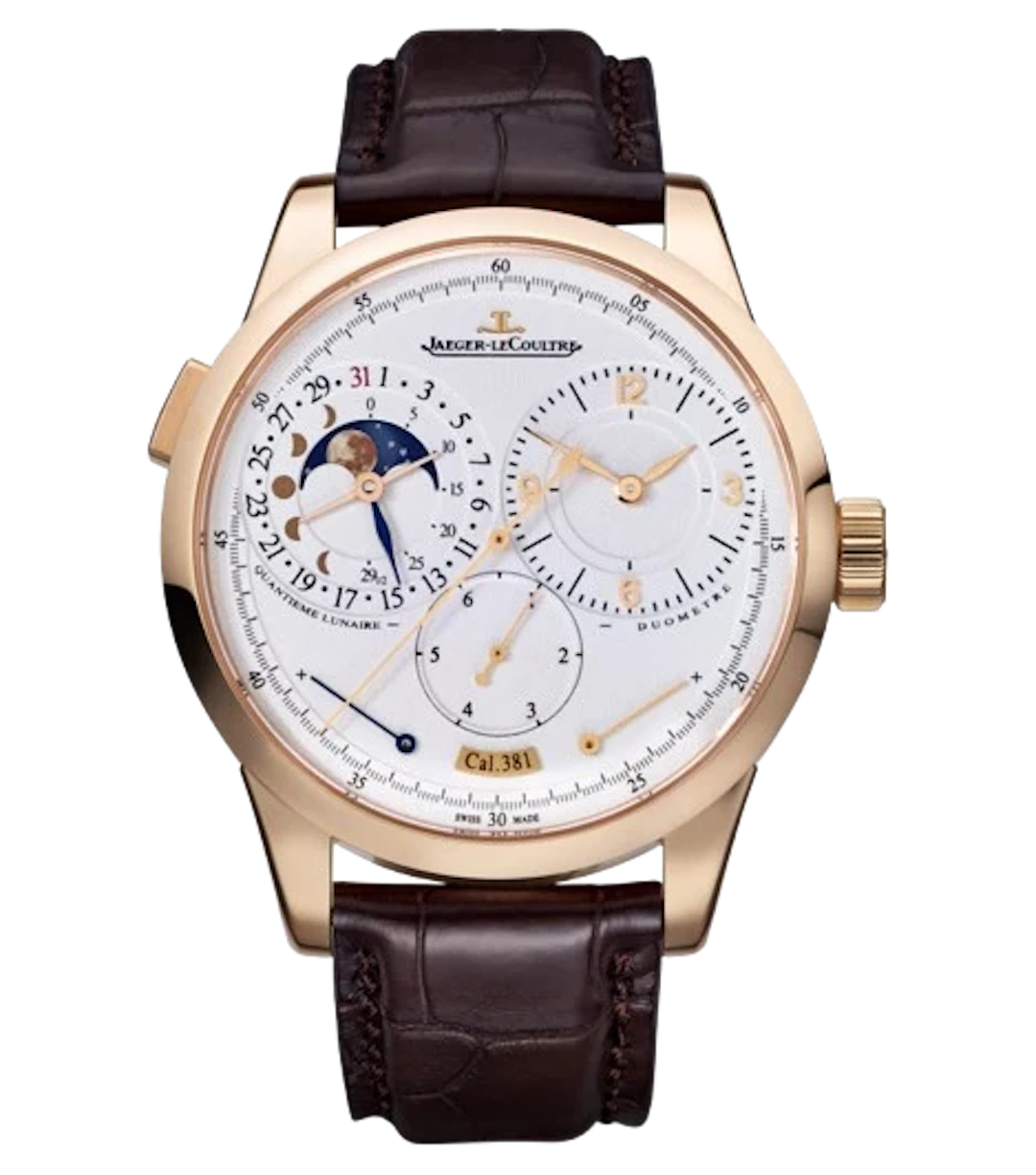Jaeger-LeCoultre Duometre Quantieme Lunaire 18K Rose Gold Men’s Watch