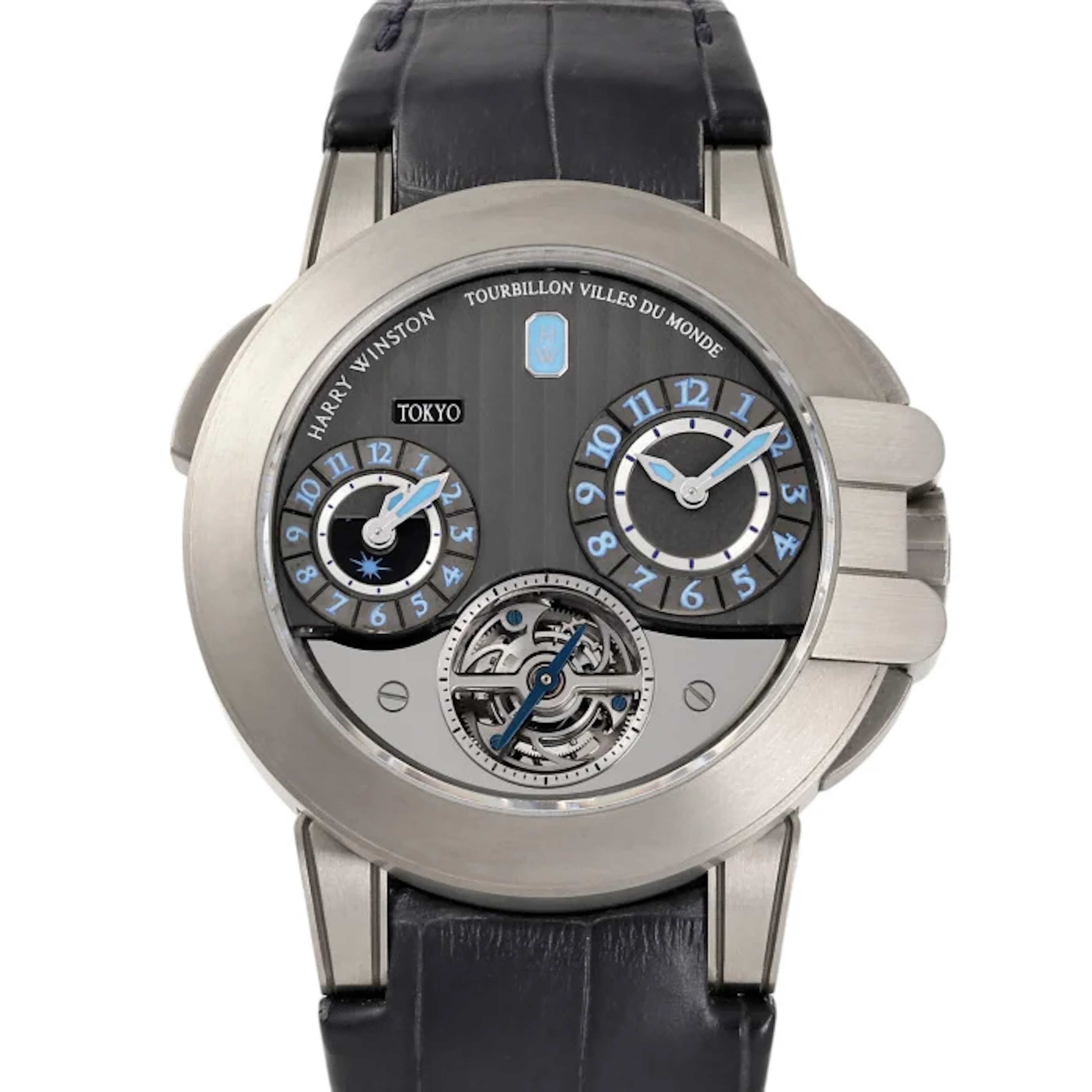 Harry Winston Ocean Project Tourbillon Zalium Men's Watch