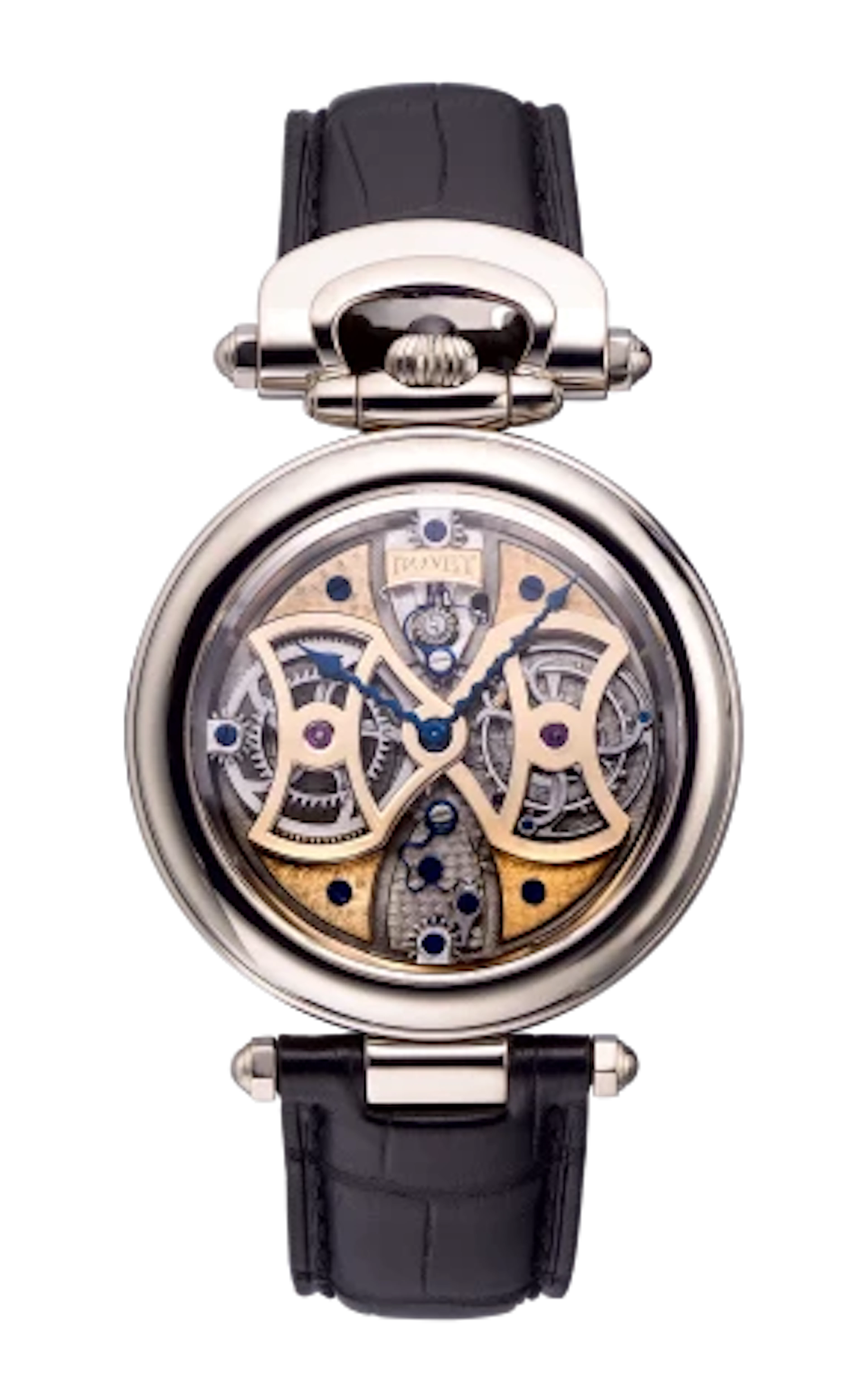 Bovet Amadeo Fleurier Butterfly Tourbillon 18K White Gold Unisex Watch