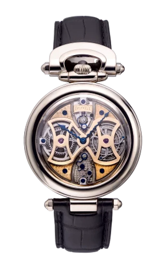 Bovet Amadeo Fleurier Butterfly Tourbillon 18K White Gold Unisex Watch