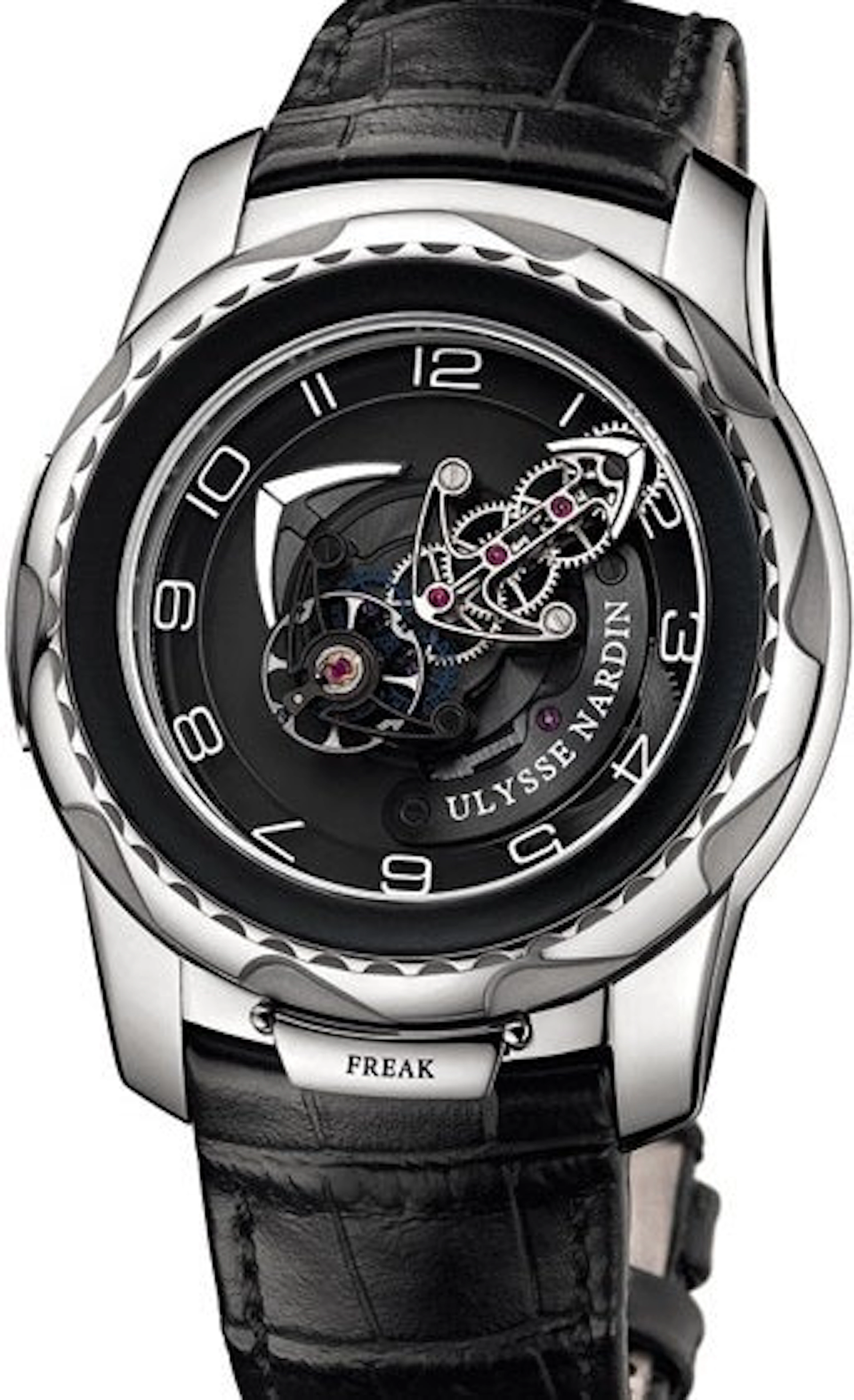 Ulysse Nardin Freak Cruiser Tourbillon 18K White Gold Men's Watch