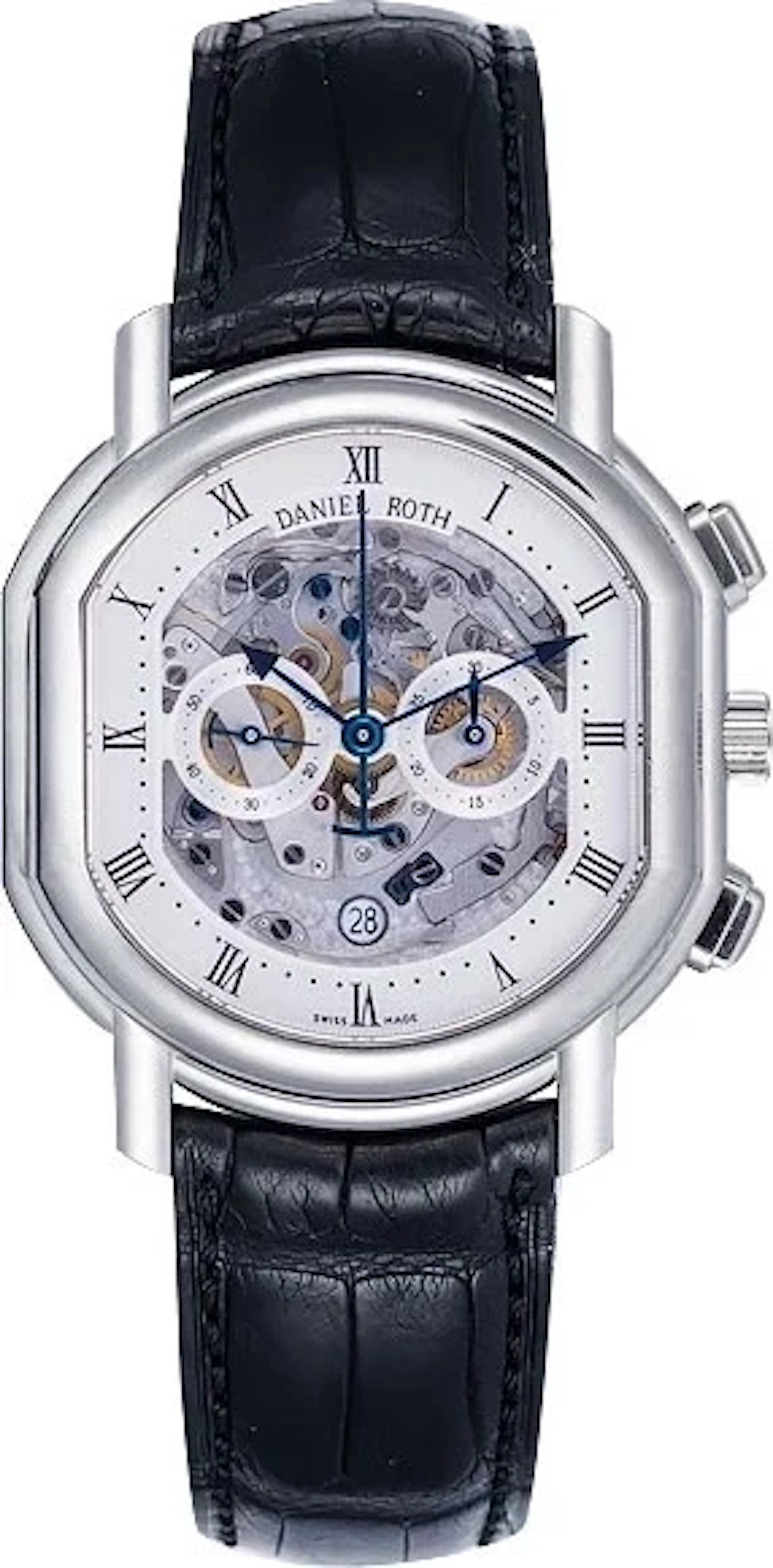 Daniel Roth Masters Chronograph 18K White Gold Men`s Watch