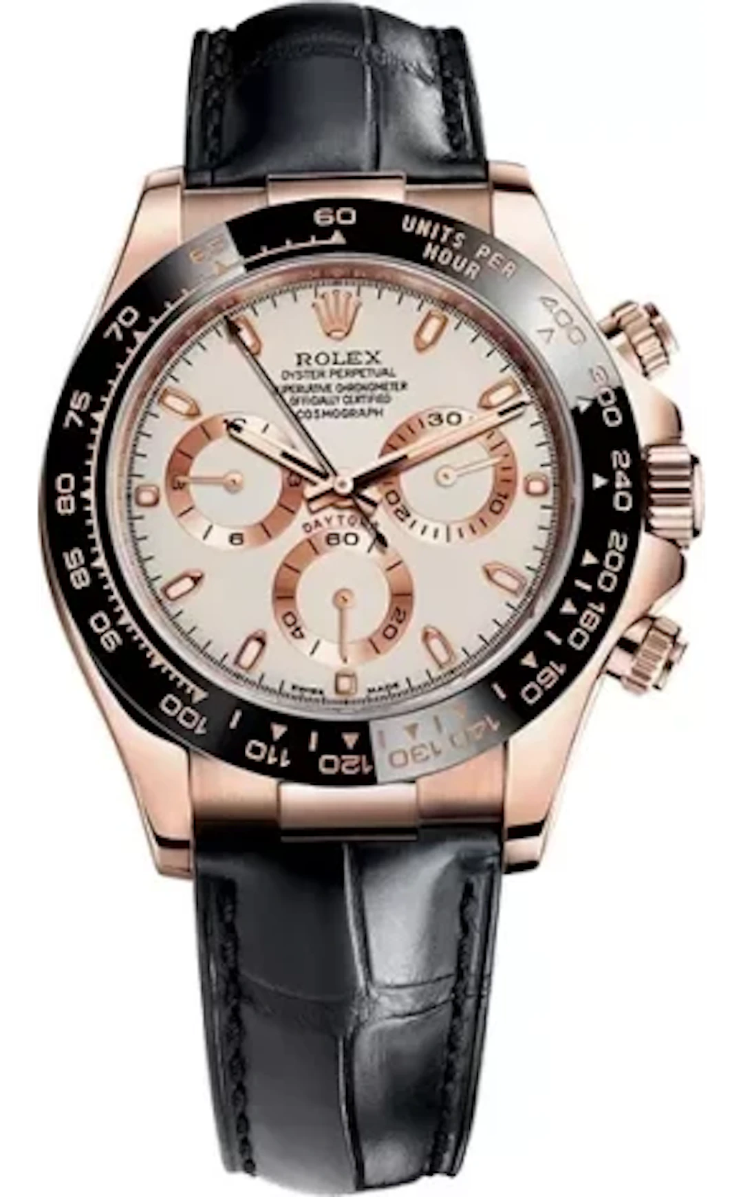 Rolex Oyster Perpetual Cosmograph Daytona Chronograph 18K Rose Gold