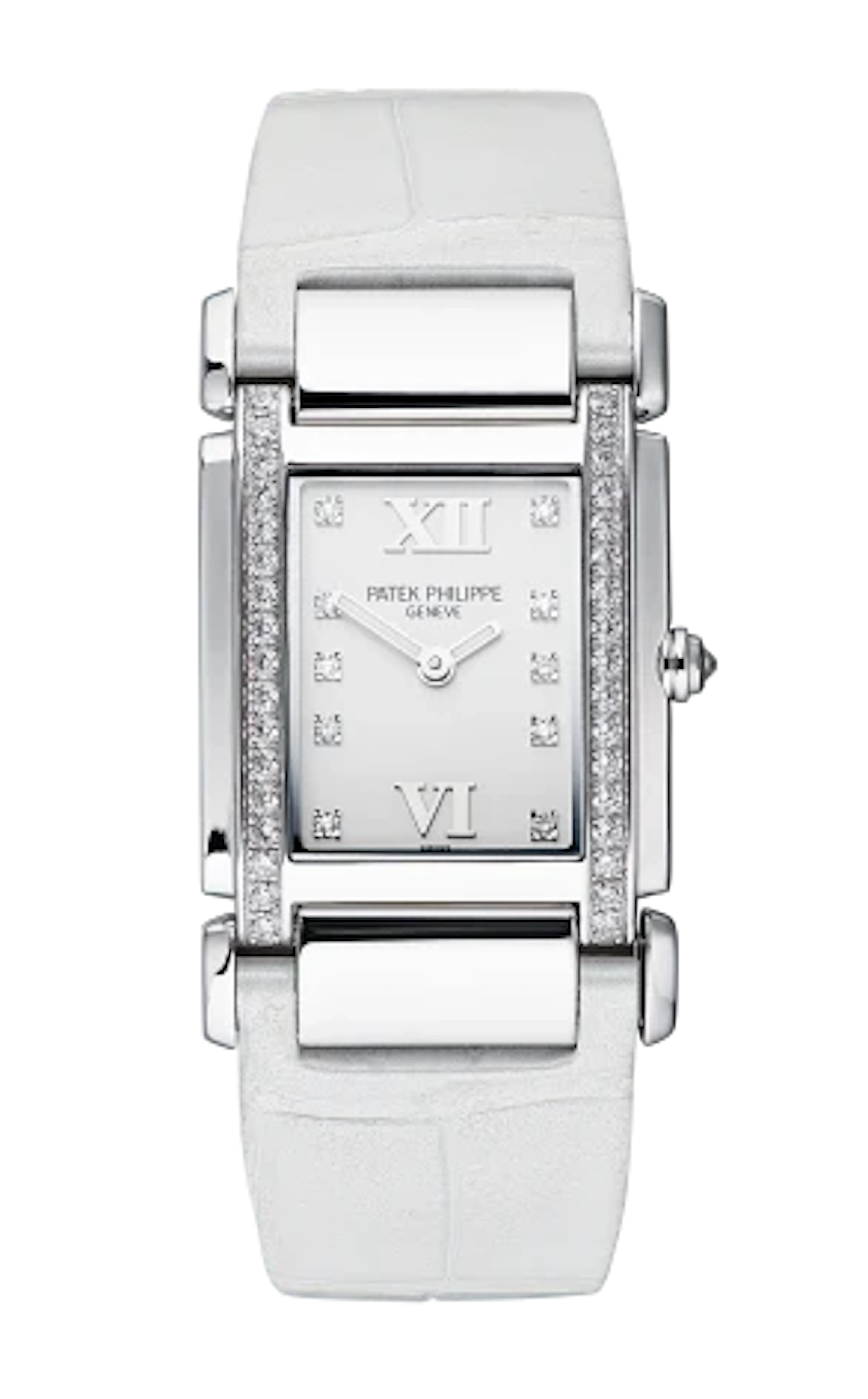 Patek Philippe Twenty-4 18K White Gold & Diamonds Lady's Watch