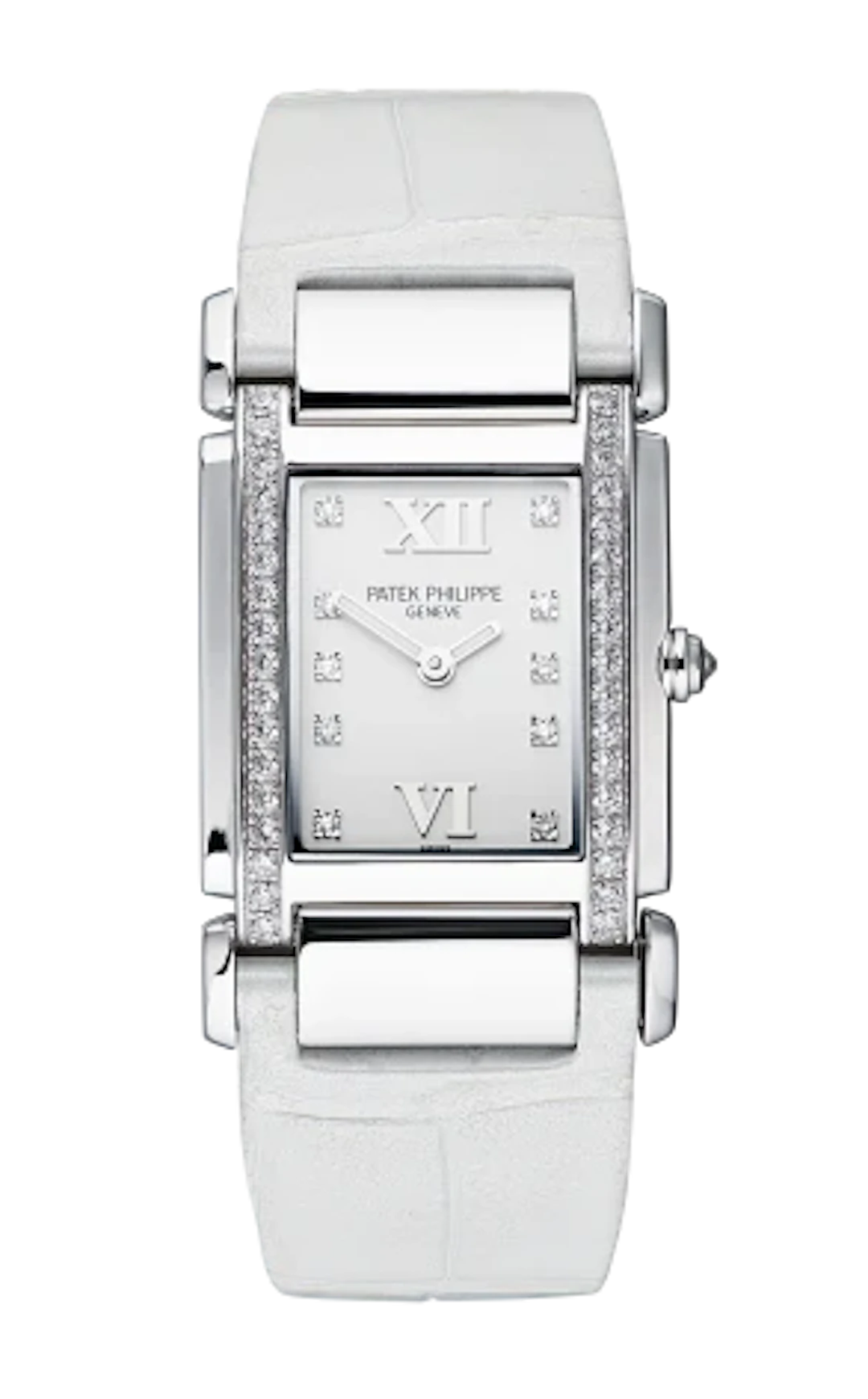 Patek Philippe Twenty-4 18K White Gold & Diamonds Lady's Watch