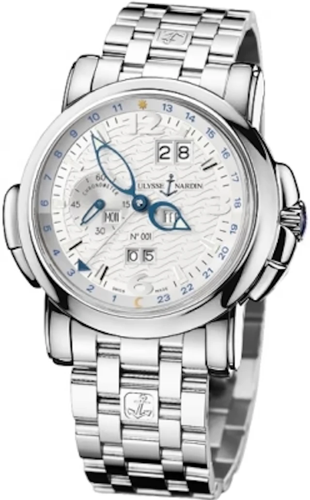 Ulysse Nardin GMT +/- Perpetual Platinum & 18K White gold Men's Watch