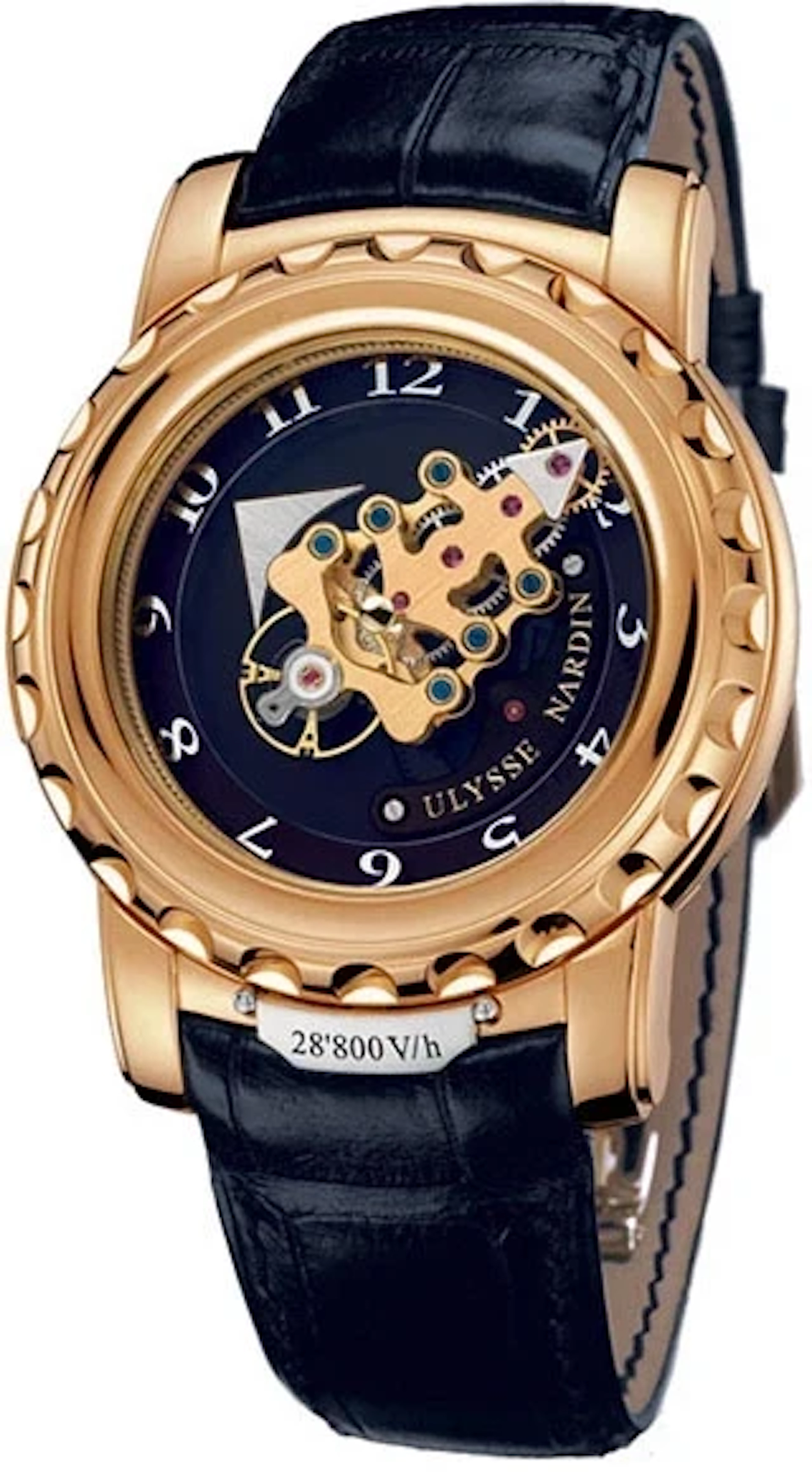 Ulysse Nardin Freak 28,800 V/h 18K Rose Gold Men's Watch