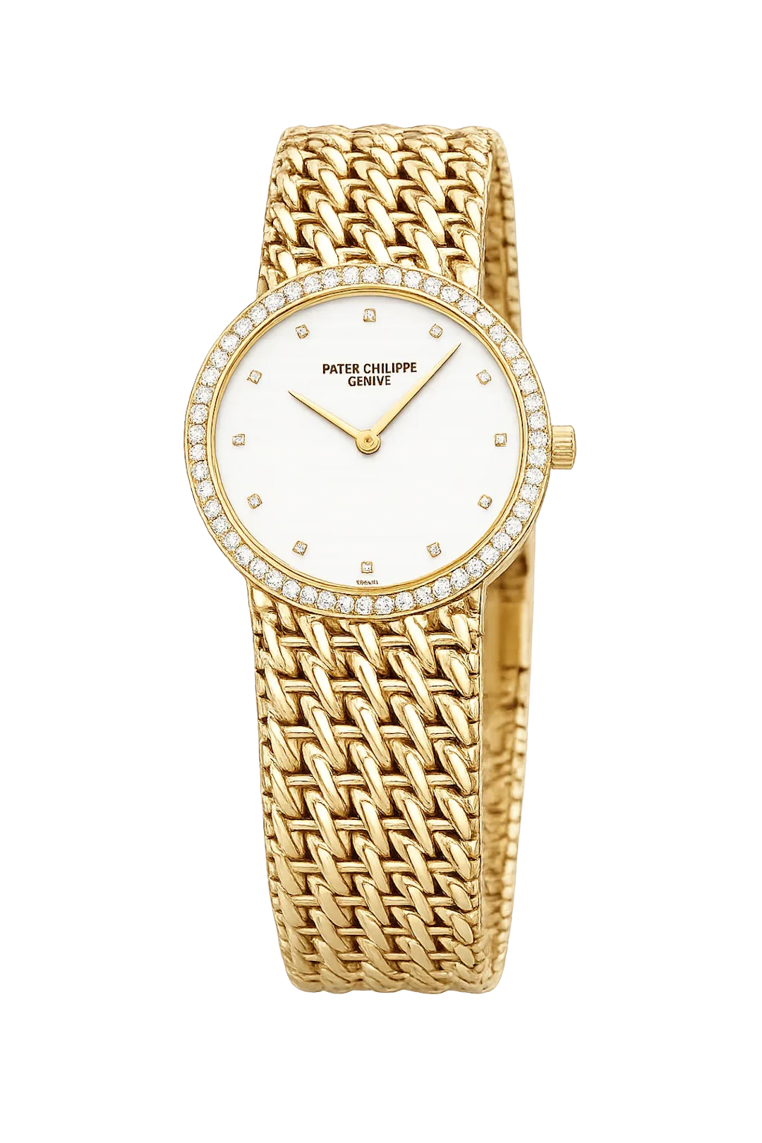 Patek Philippe Classic 18K Yellow Gold & Diamond Lady’s Watch