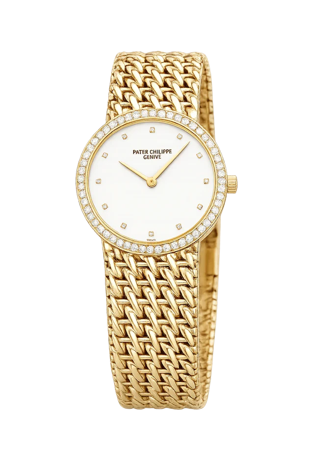 Patek Philippe Classic 18K Yellow Gold & Diamond Lady’s Watch