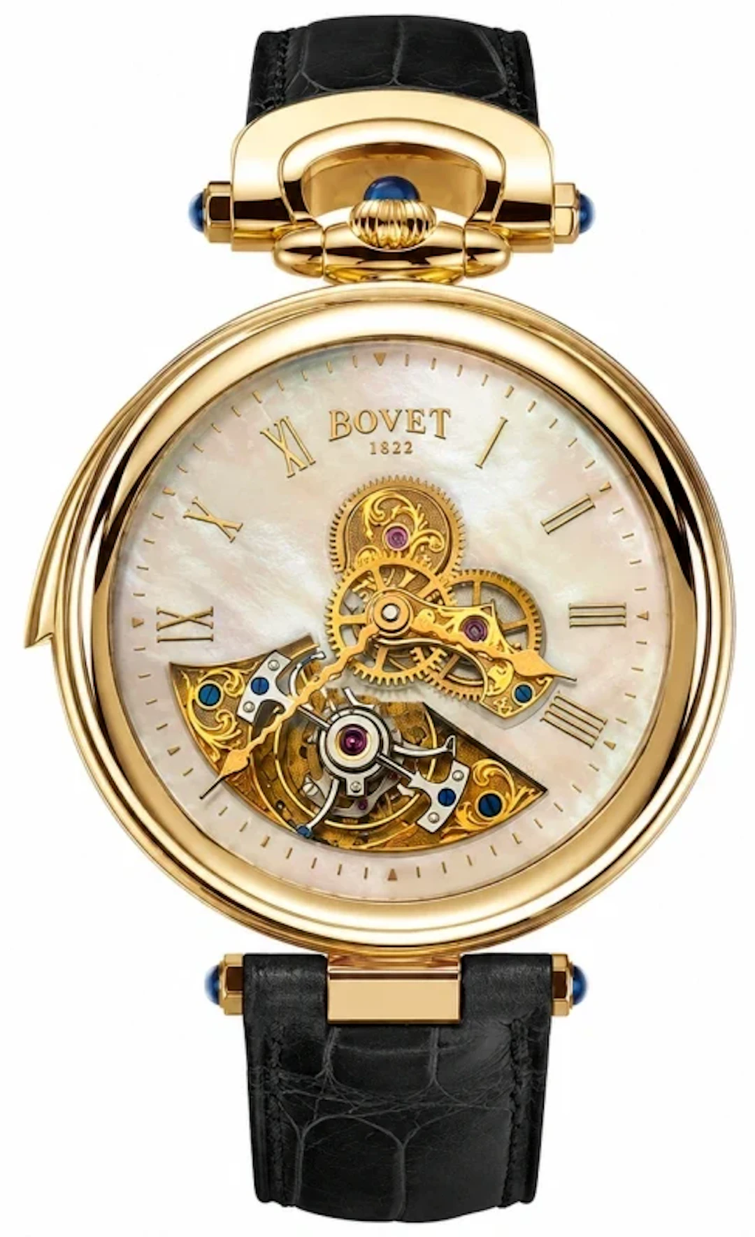 Bovet Fleurier 43 Minute Repeater Tourbillon Skeleton 18k Yellow Gold
