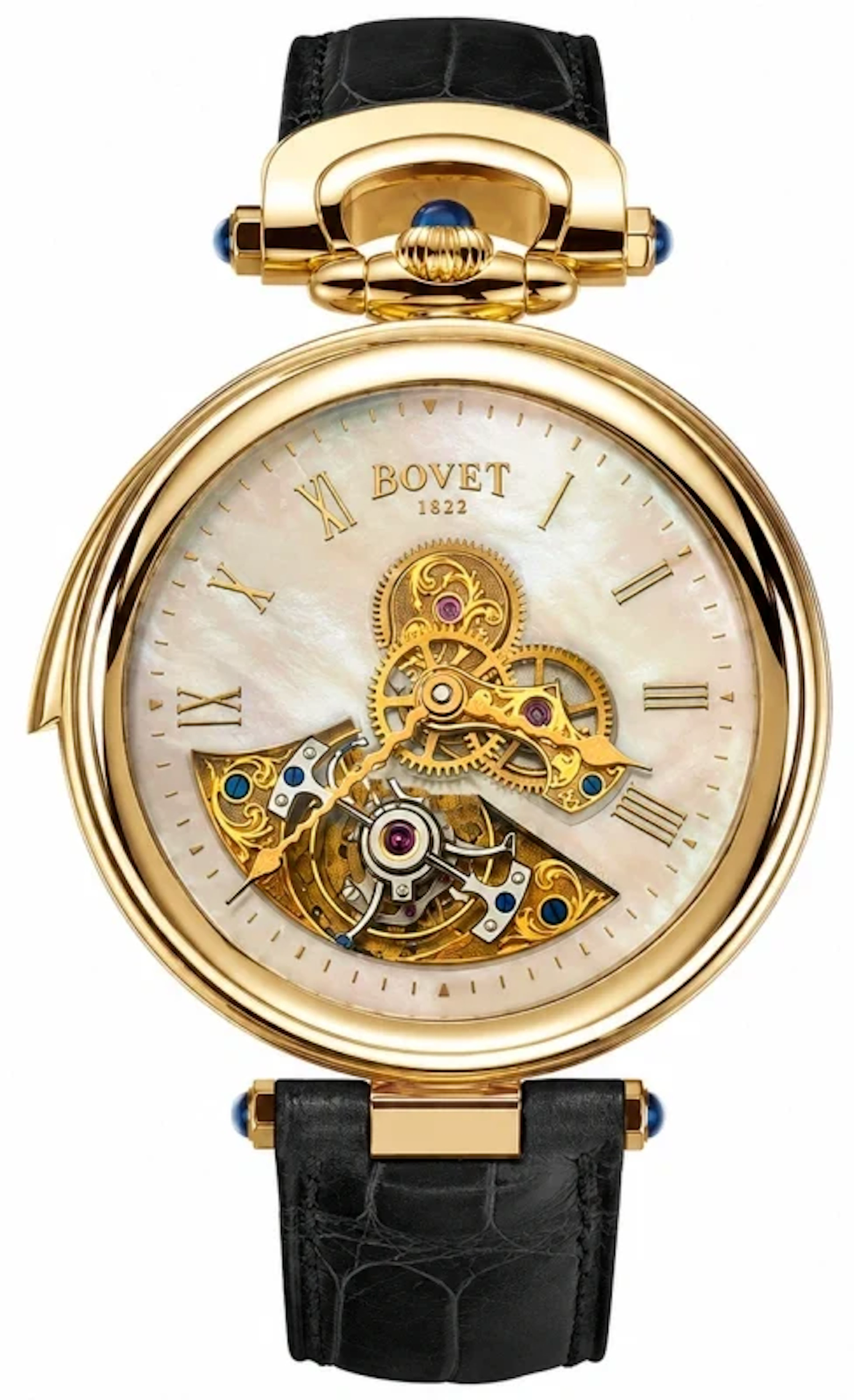 Bovet Fleurier 43 Minute Repeater Tourbillon Skeleton 18k Yellow Gold