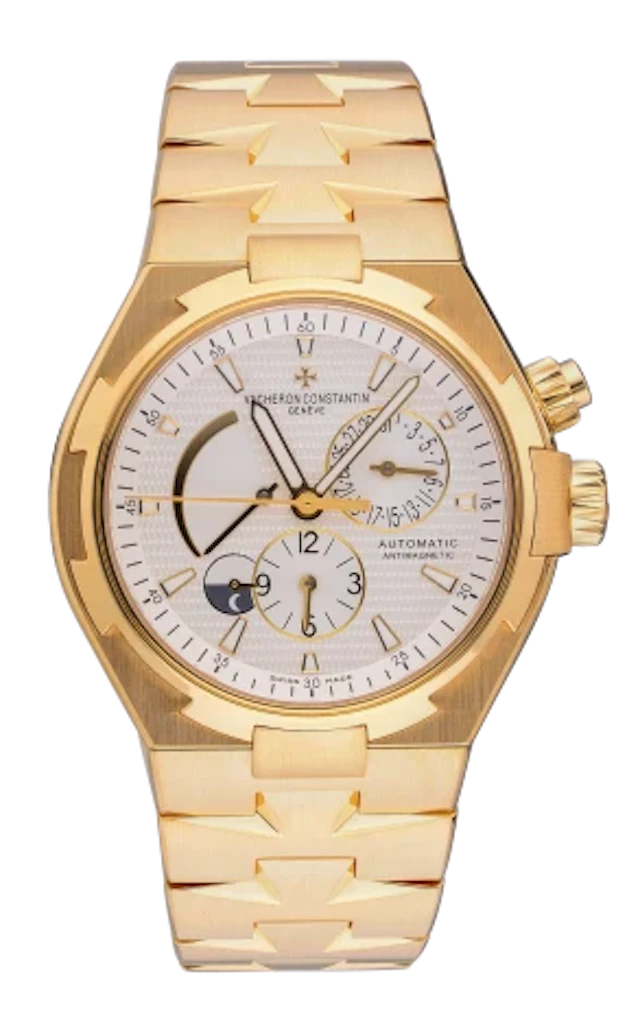 Vacheron Constantin Overseas Dual Time 18K Yellow Gold Men's Watch