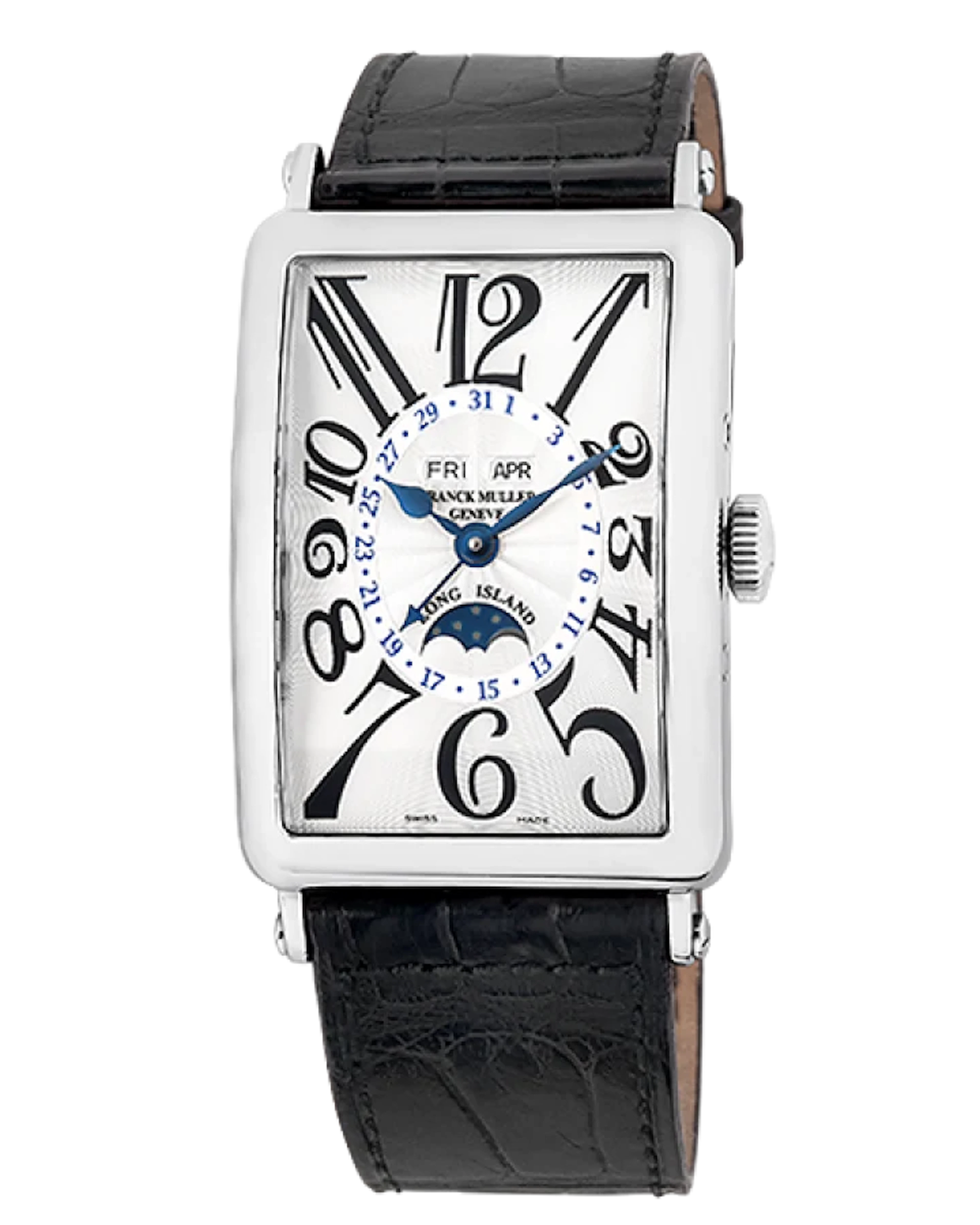 Franck Muller Long Island Master Calendar 18K White Gold Men's Watch